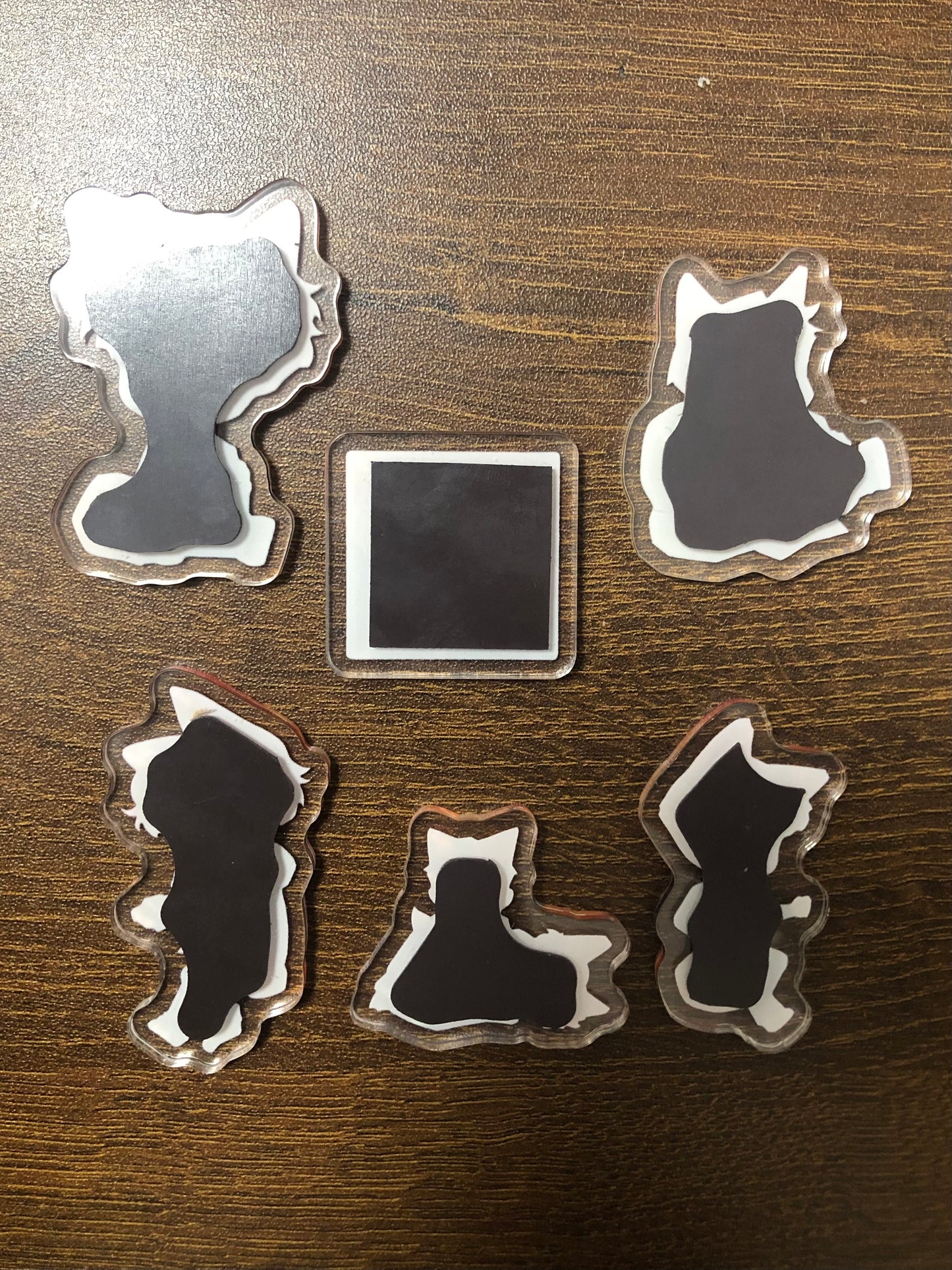 Cute Fridge Magnet for Andrew & Neil (art by lunapiq)