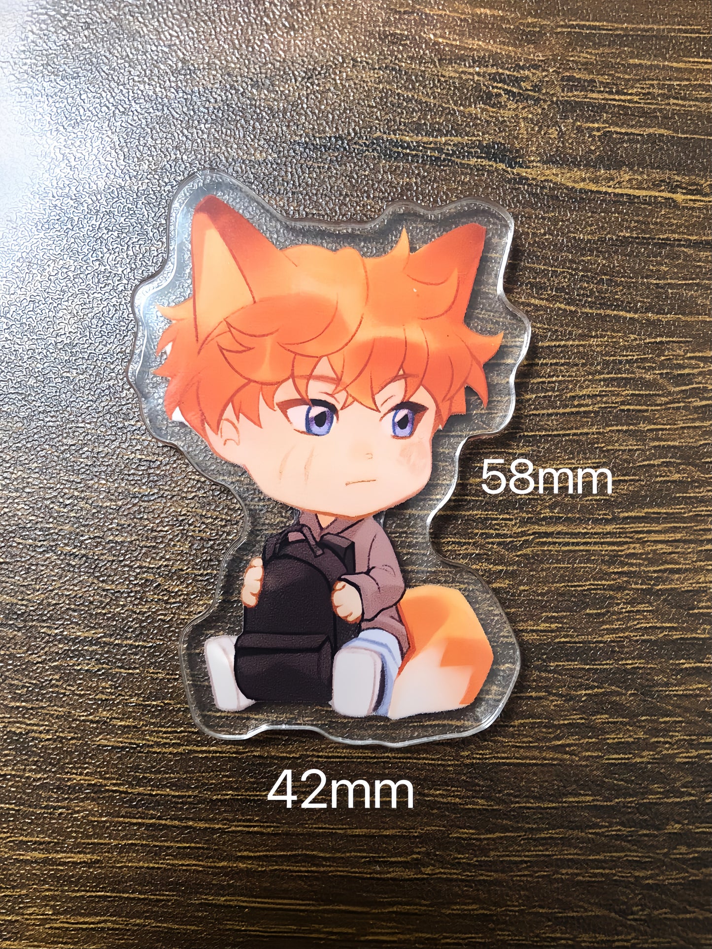 Cute Fridge Magnet for Andrew & Neil (art by lunapiq)