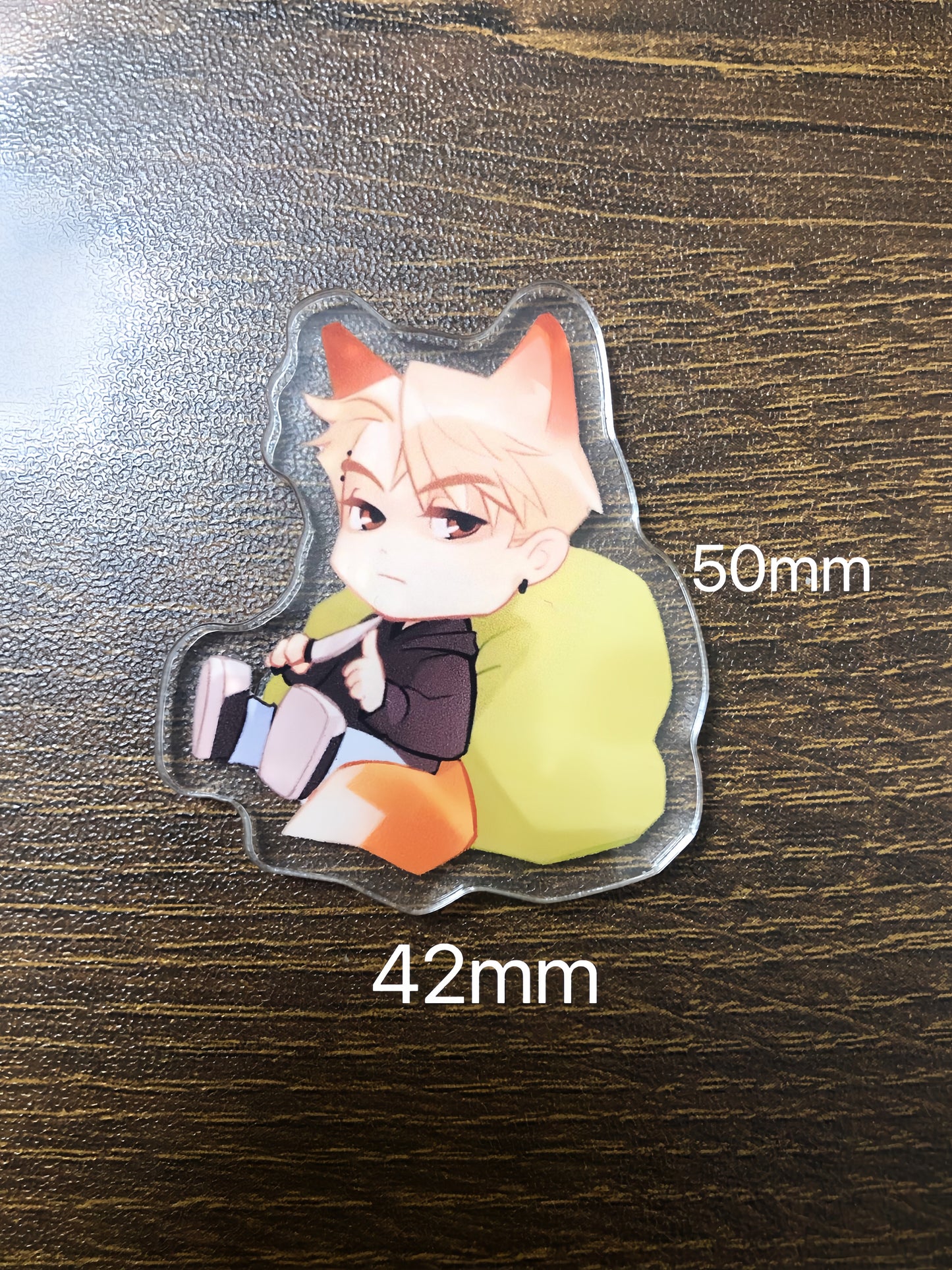 Cute Fridge Magnet for Andrew & Neil (art by lunapiq)