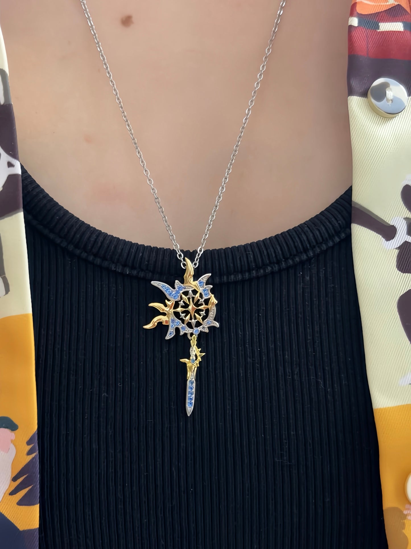 Phainon Inspired Rhinestone Necklaces · Honkai: Star Rail Fan Art · Unofficial