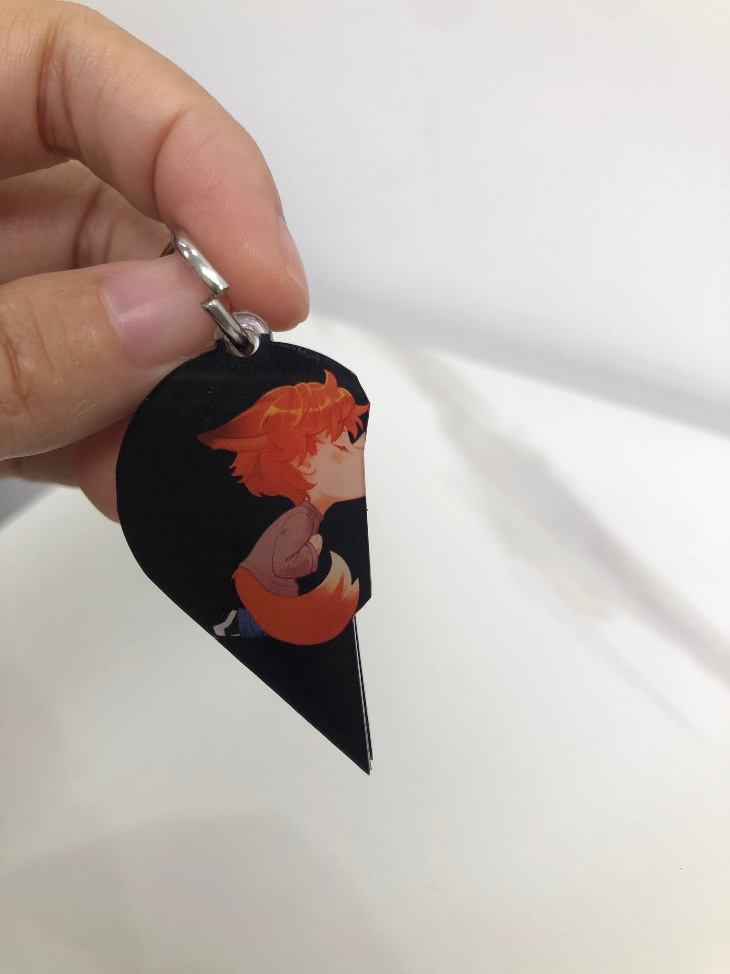 AFTG Andrew & Neil Heart Magnet Keychain Sets