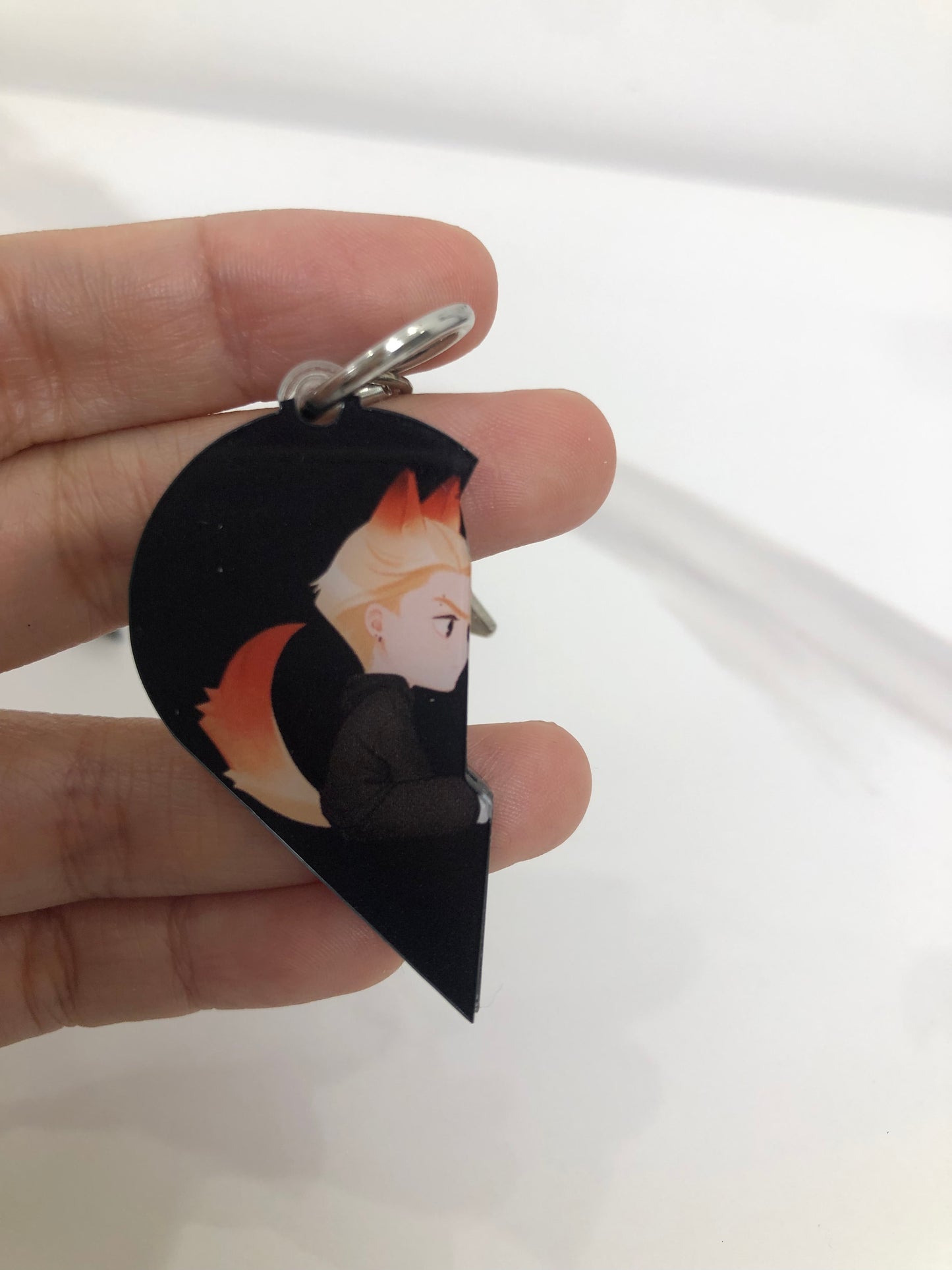 AFTG Andrew & Neil Heart Magnet Keychain Sets