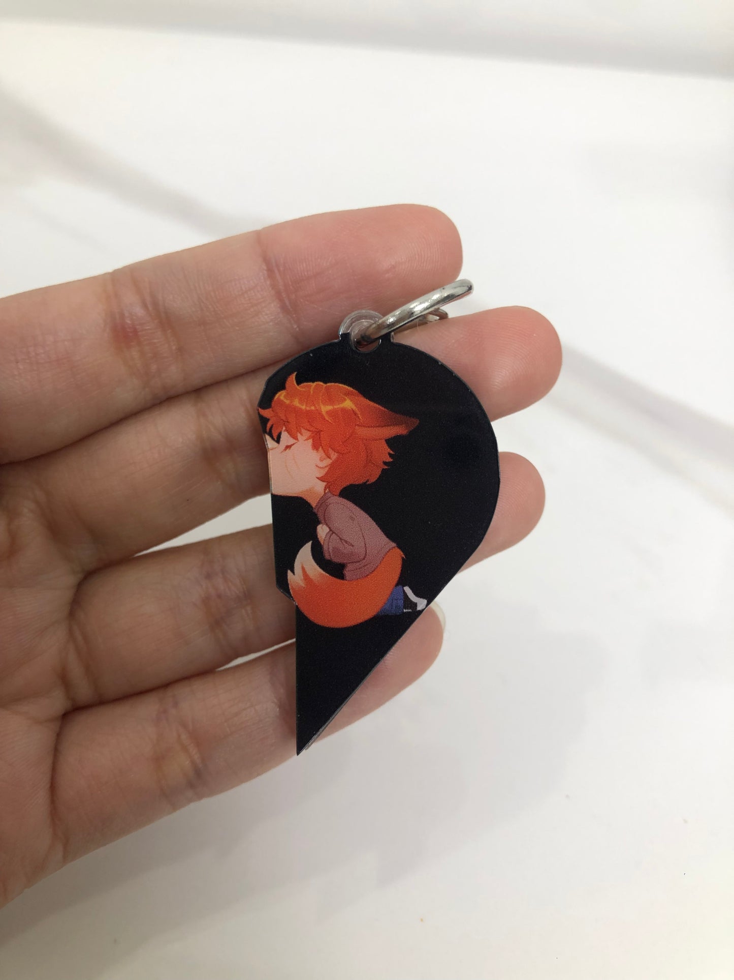 AFTG Andrew & Neil Heart Magnet Keychain Sets