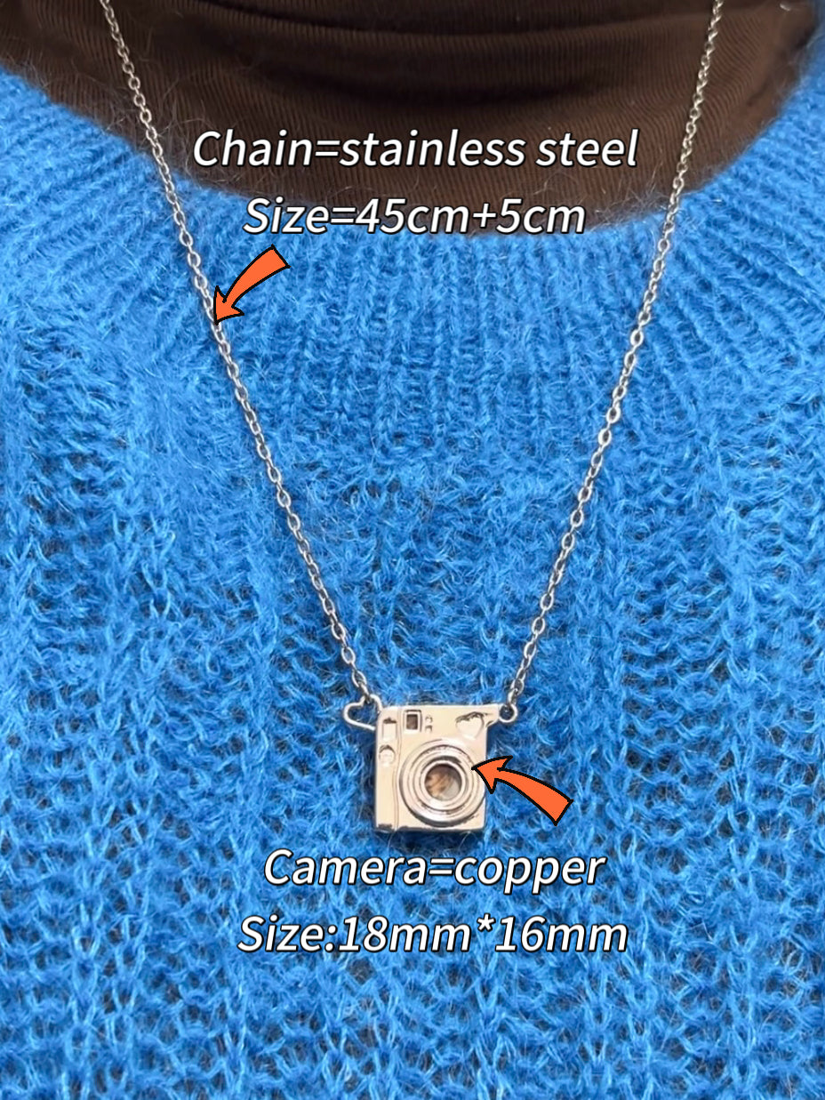 Neil Camera Necklace