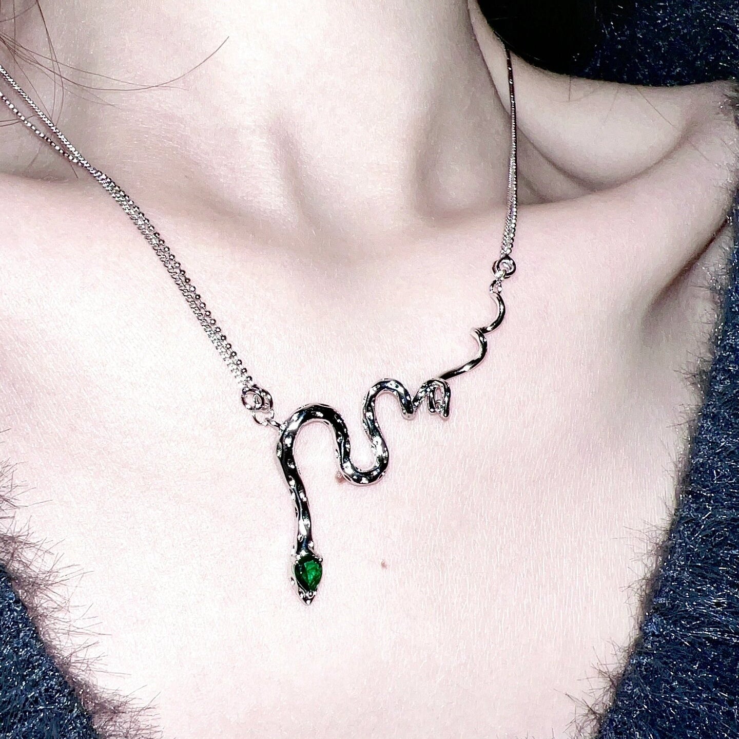 Women Designer Snake Necklace