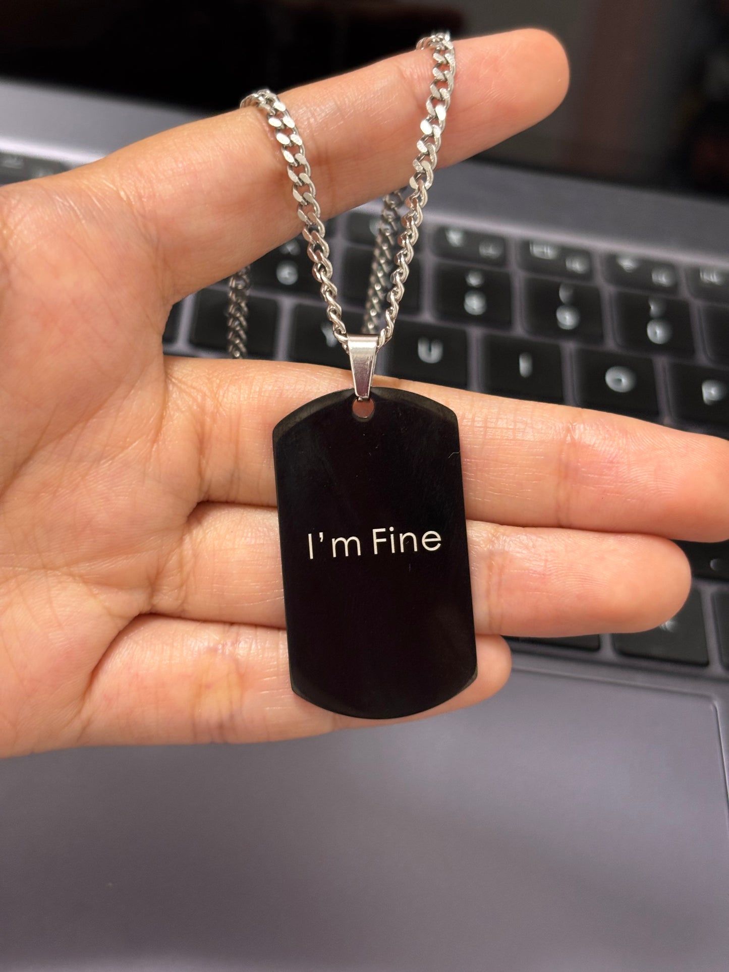 AFTG Andrew &amp; Neil Army Token-Halskette