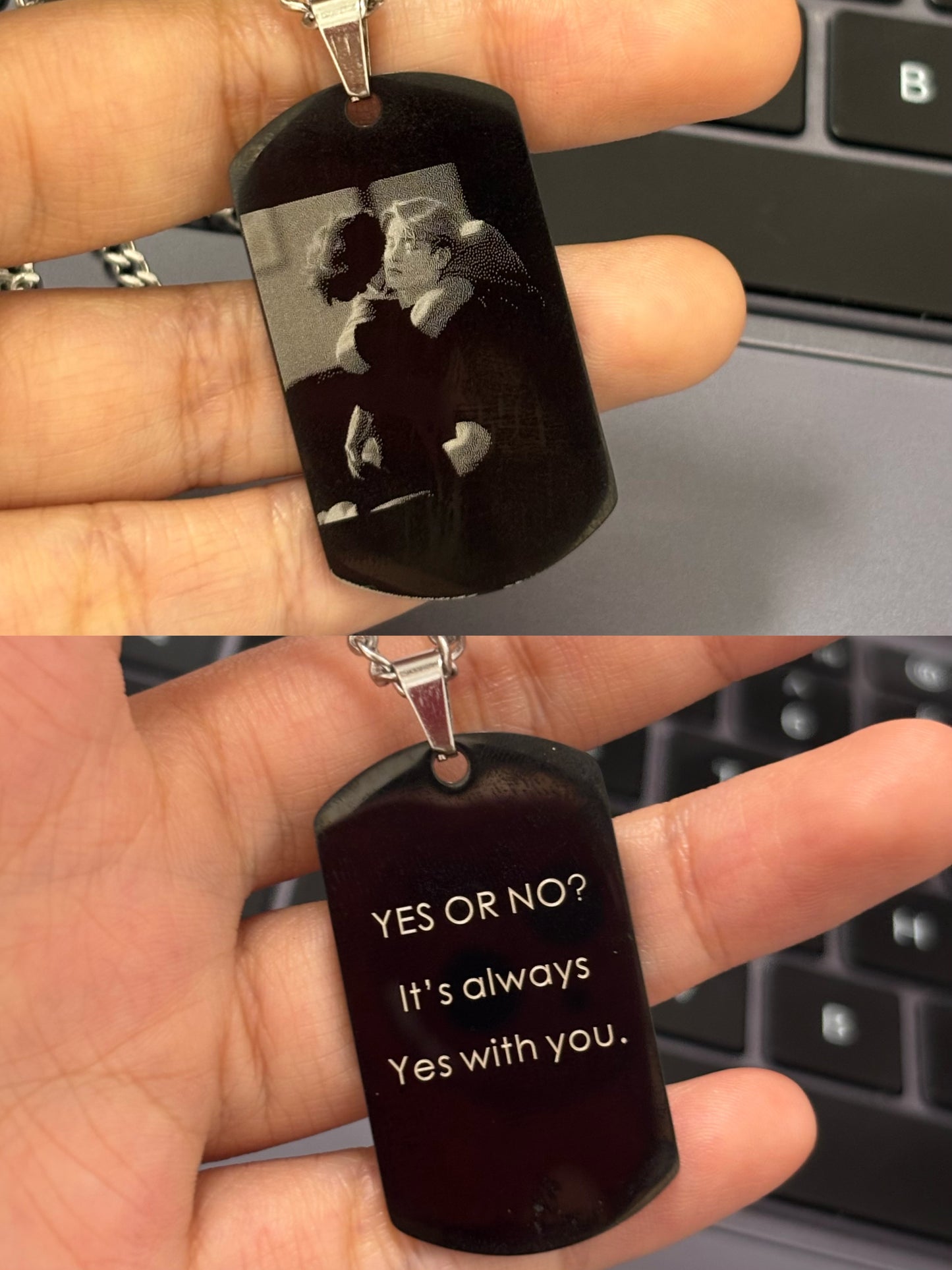 AFTG Andrew &amp; Neil Army Token-Halskette