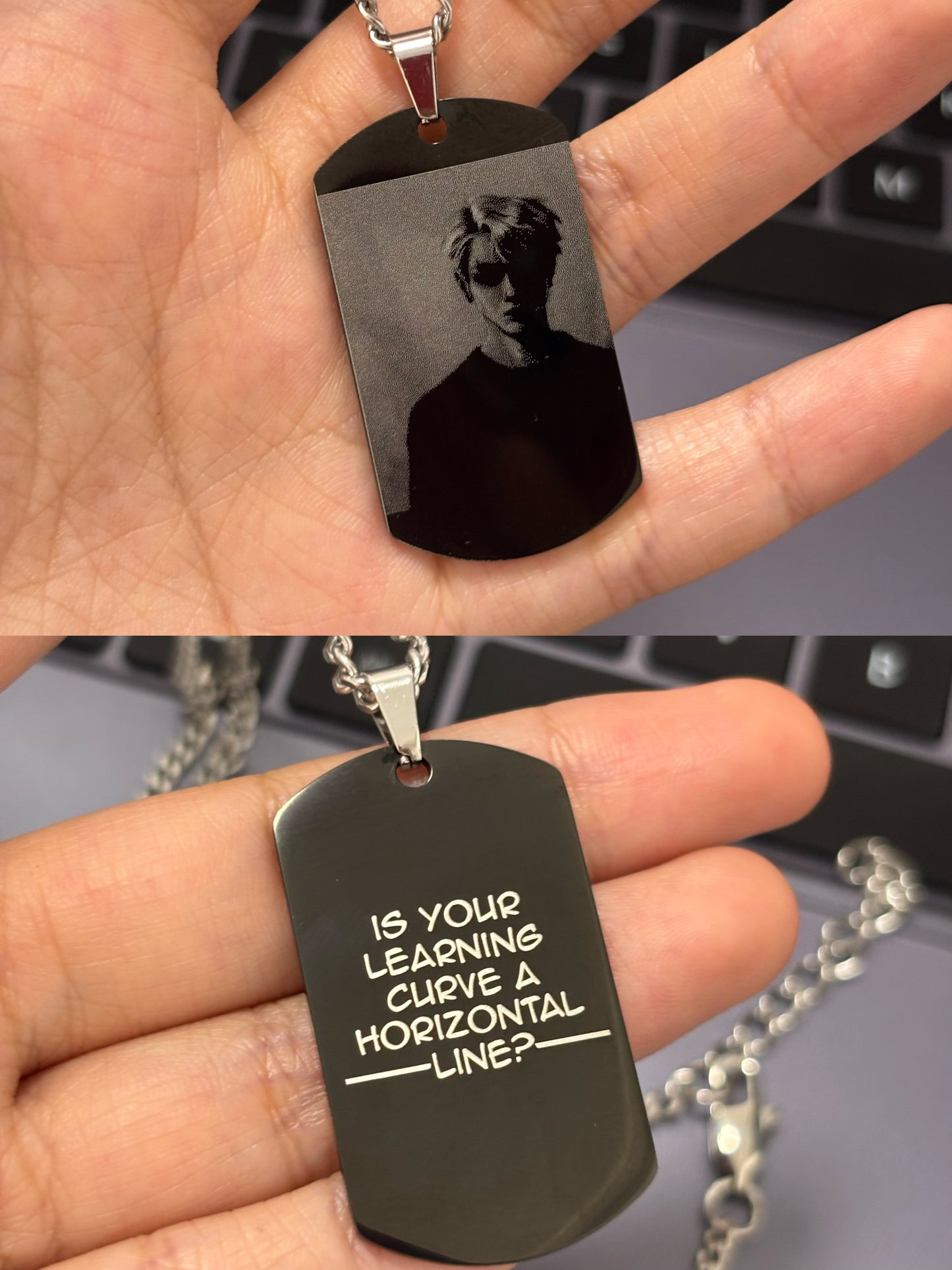 AFTG Andrew &amp; Neil Army Token-Halskette