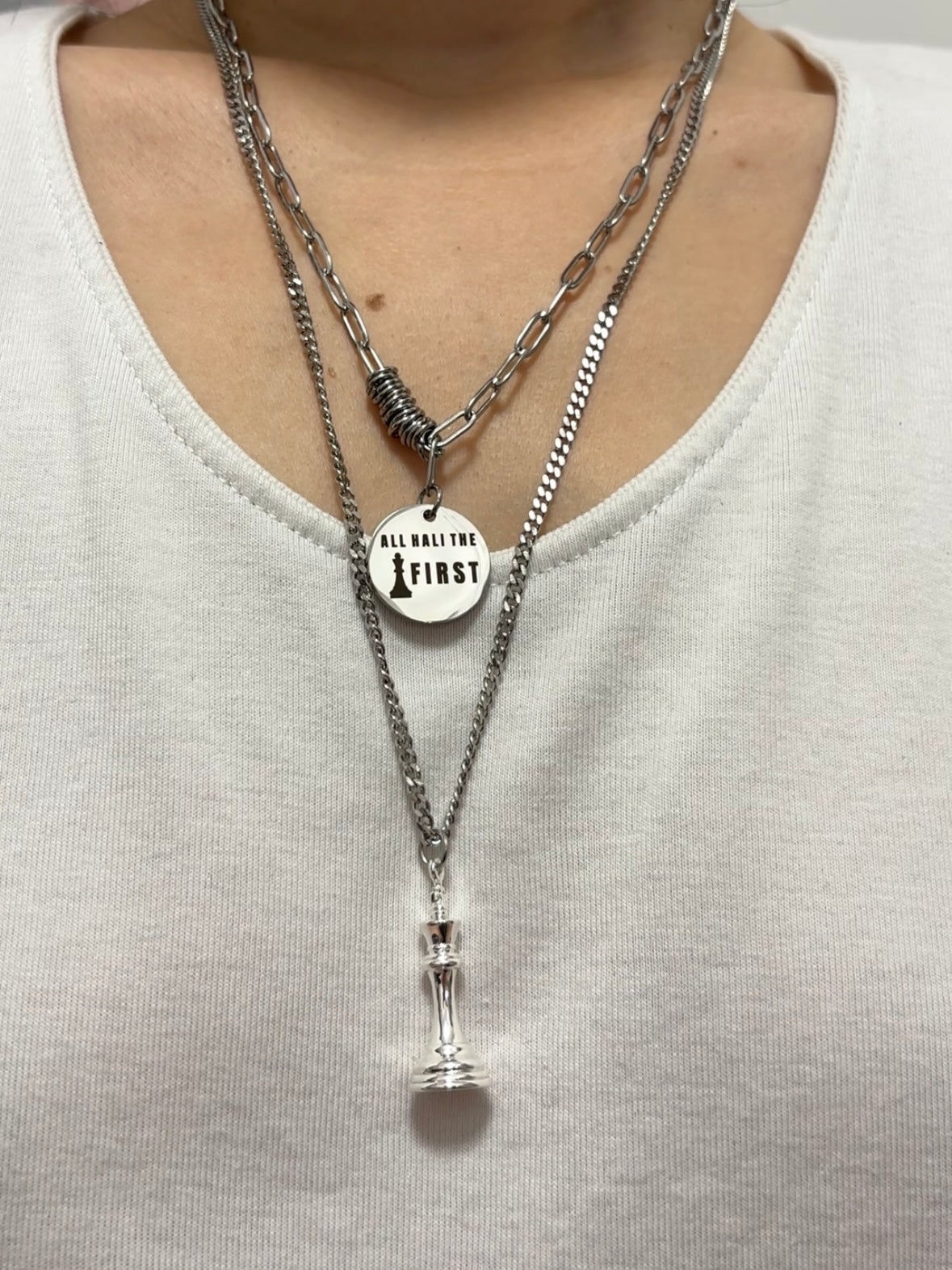 Riko Moriyama 01 Double Layer Necklace