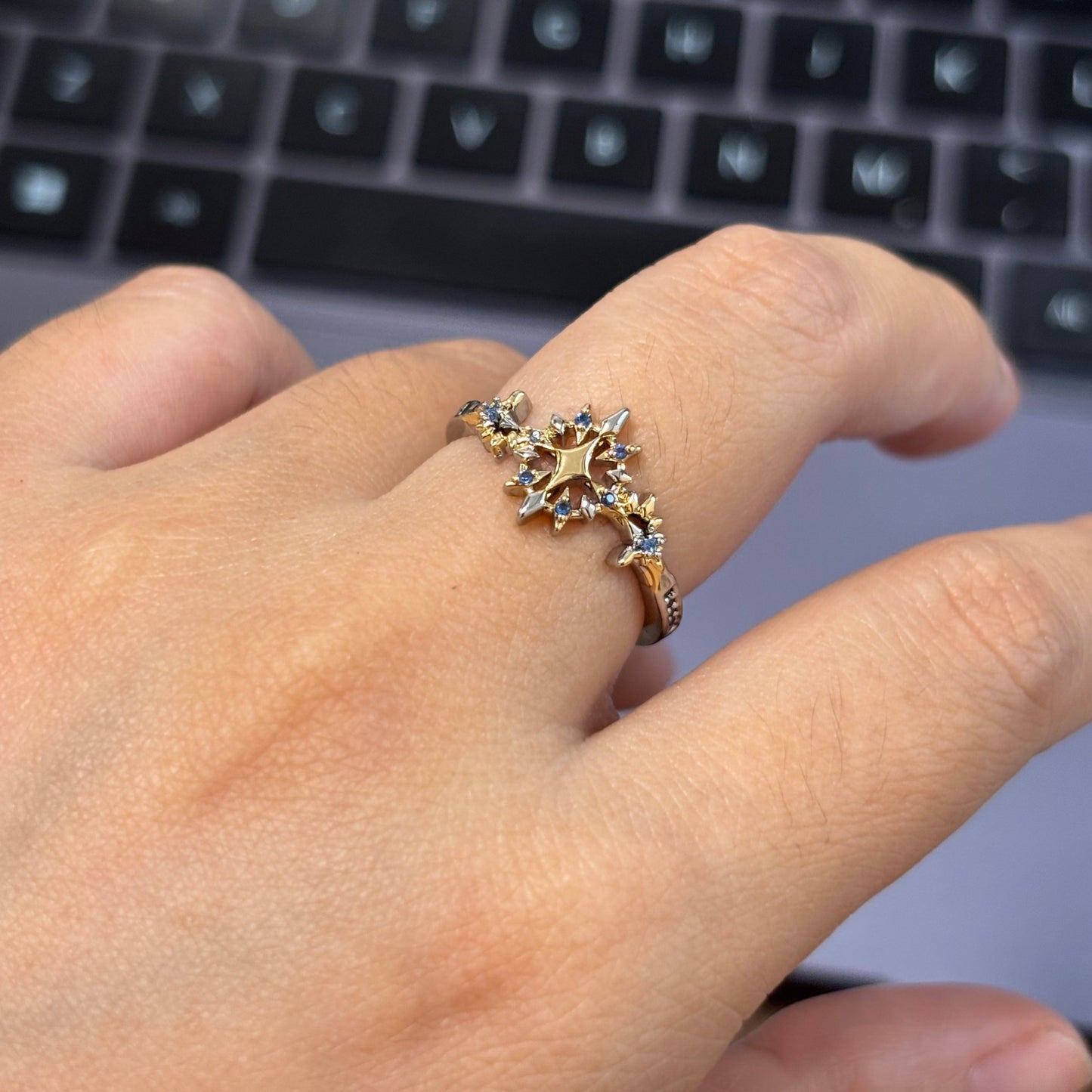 Phainon Inspired Adjustable Rings