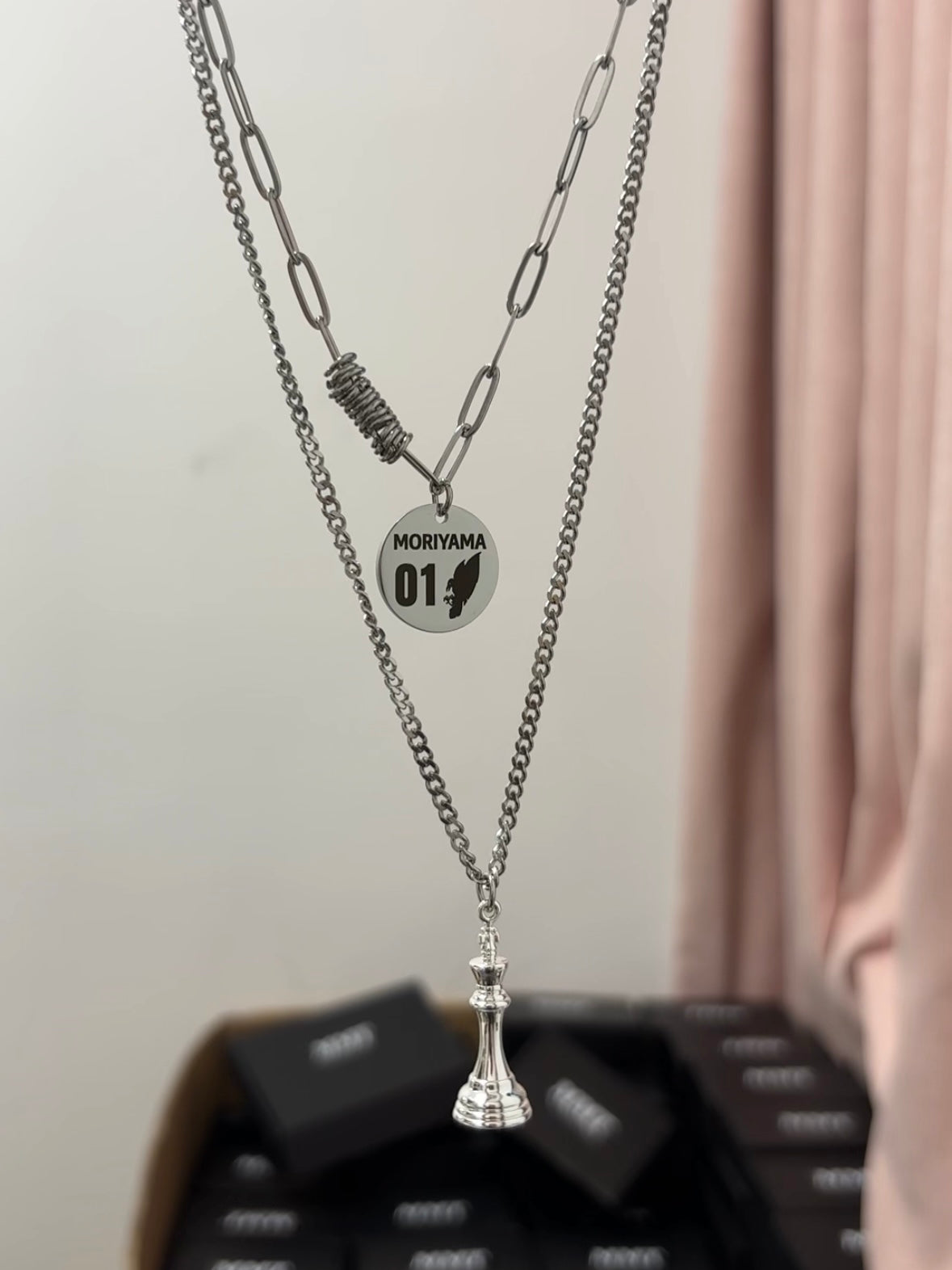 Riko Moriyama 01 Double Layer Necklace