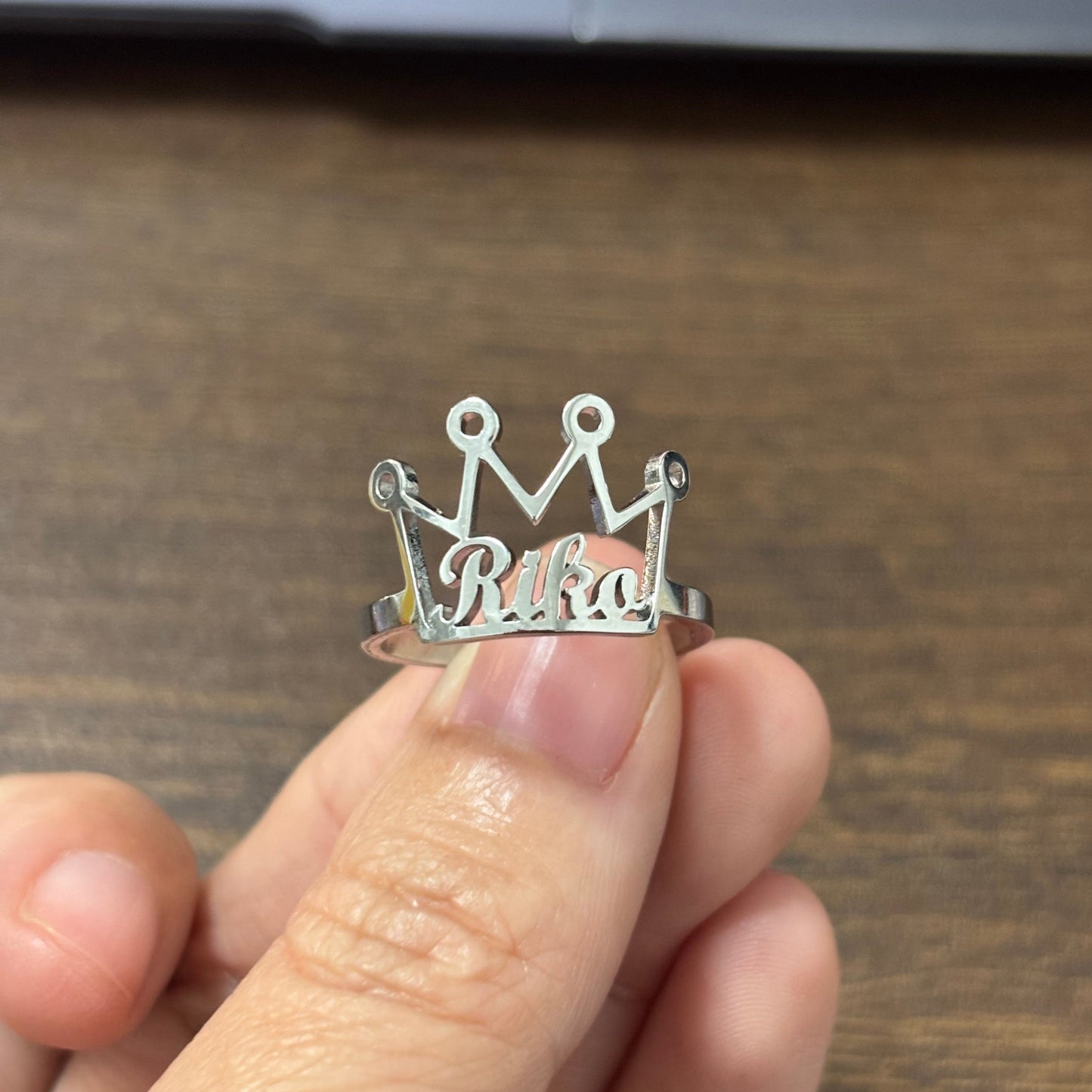AFTG Riko Crown Adjustable Ring