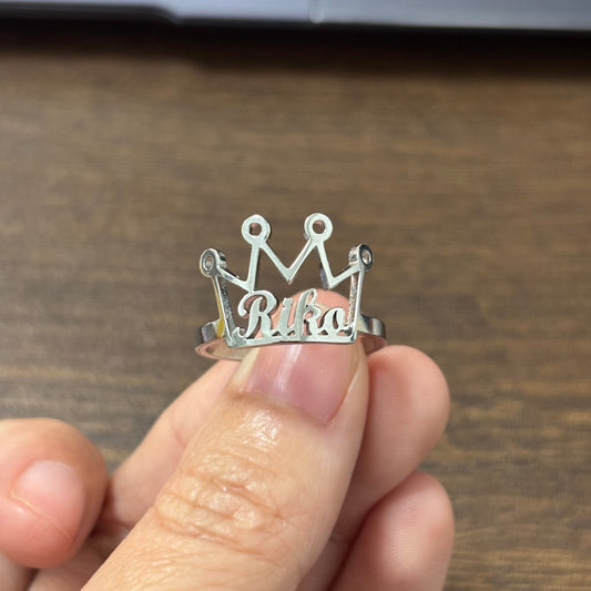 AFTG Riko Crown Adjustable Ring