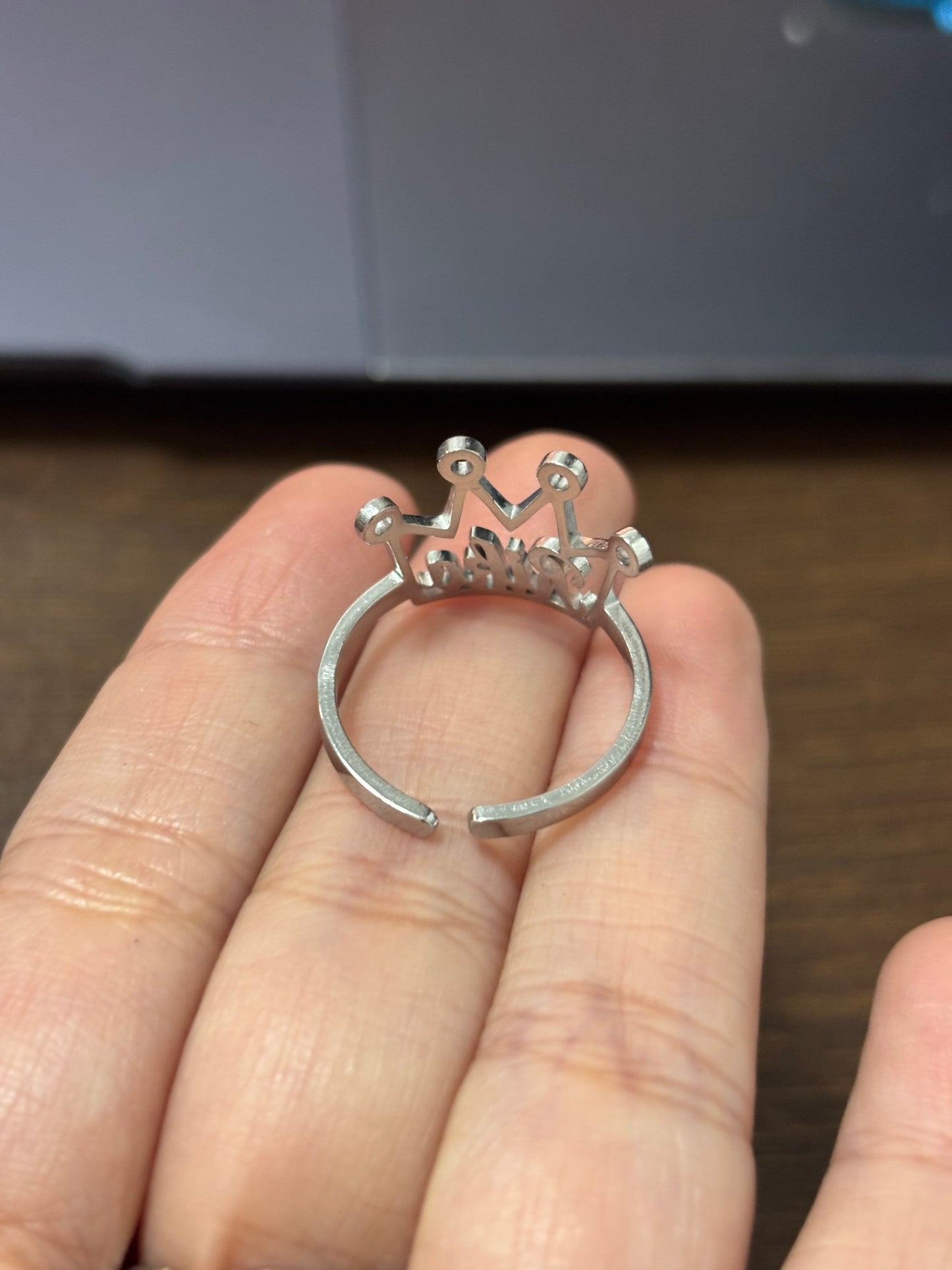 AFTG Riko Crown Adjustable Ring