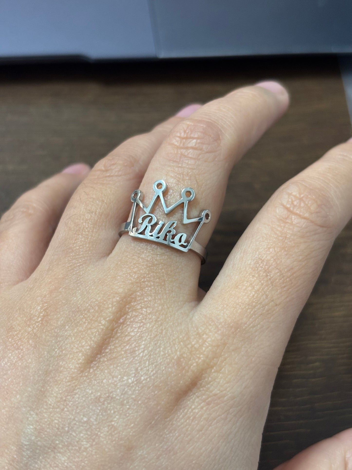 AFTG Riko Crown Adjustable Ring