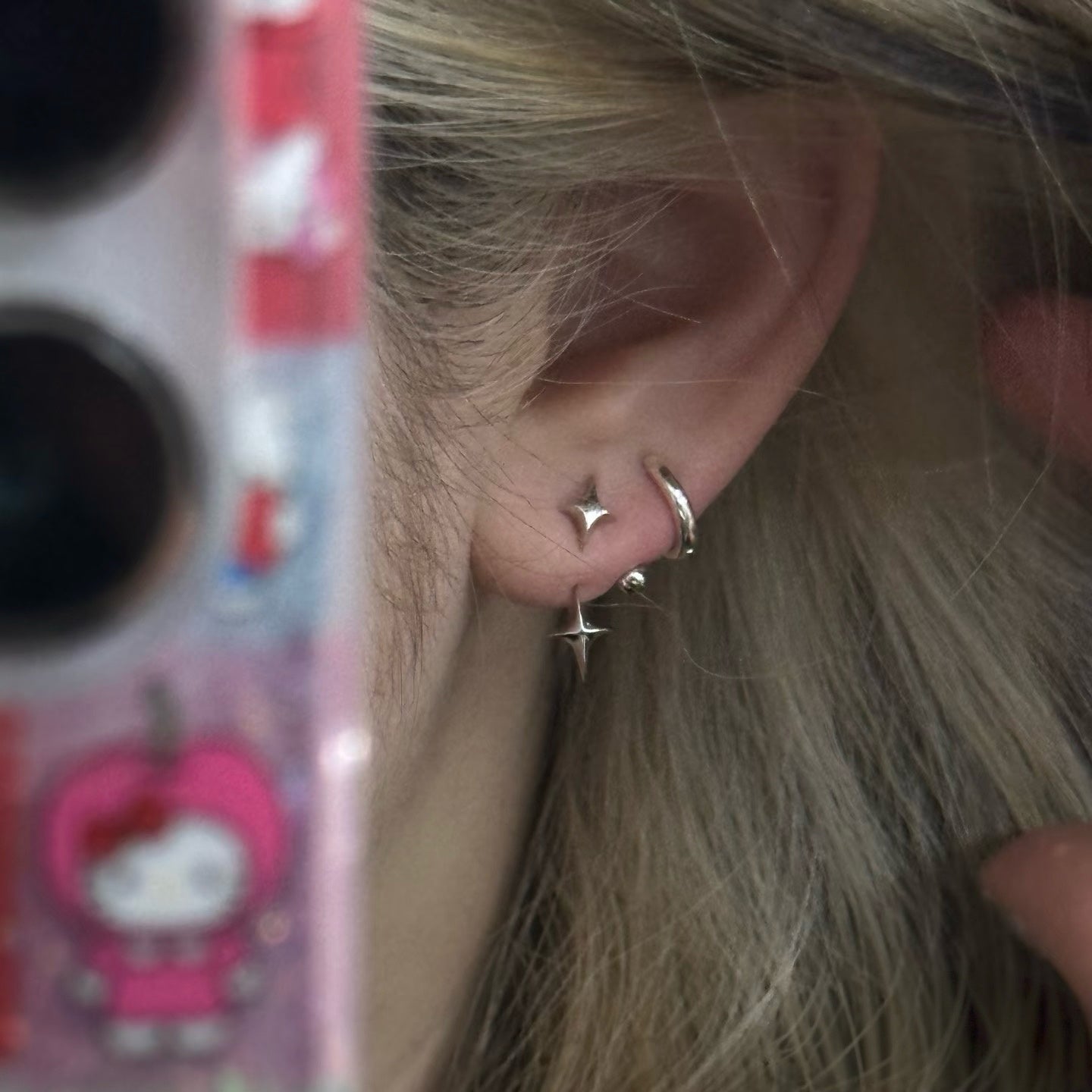 Y2K Designer Star Stud Earrings