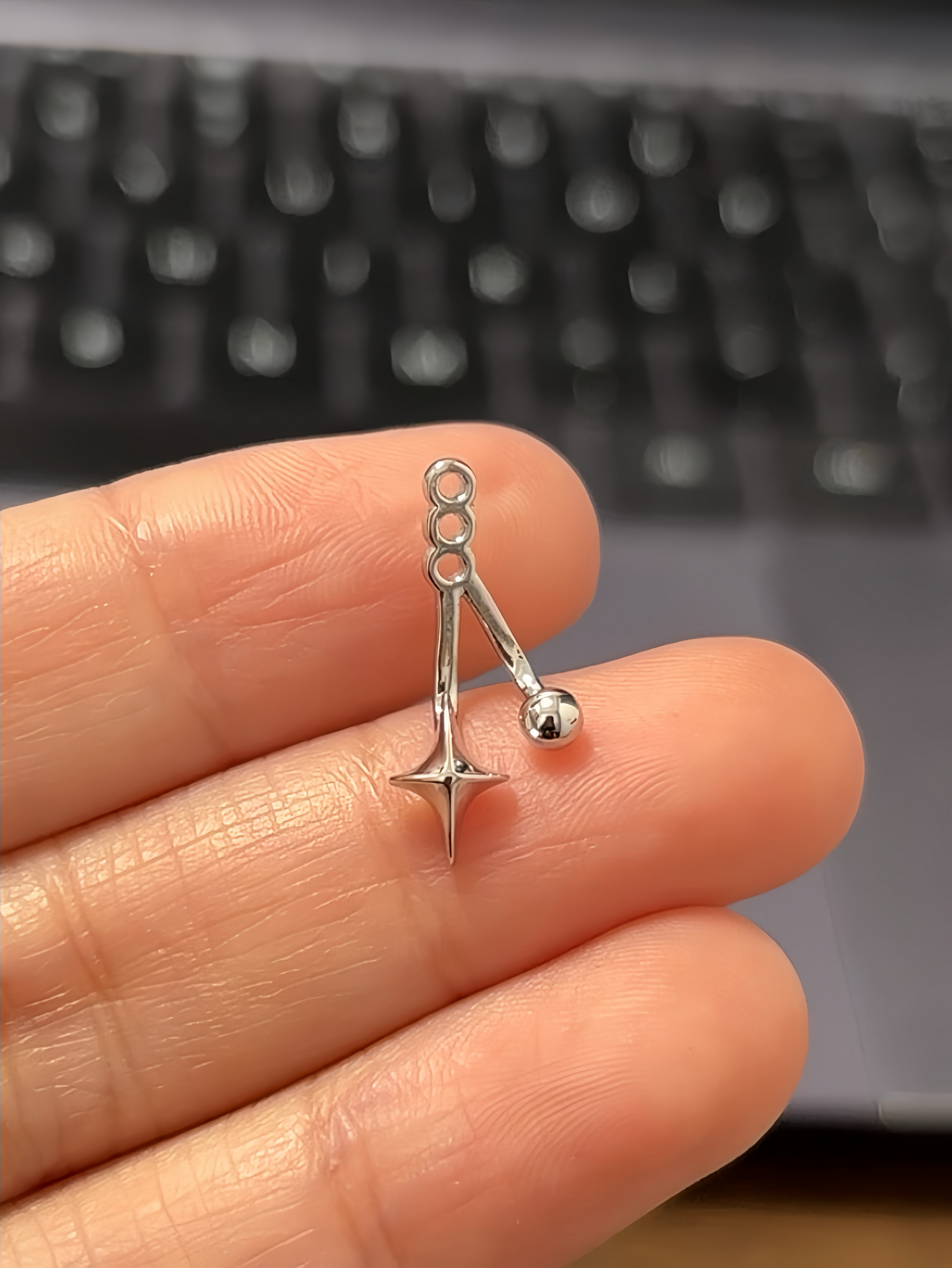 Y2K Designer Star Stud Earrings