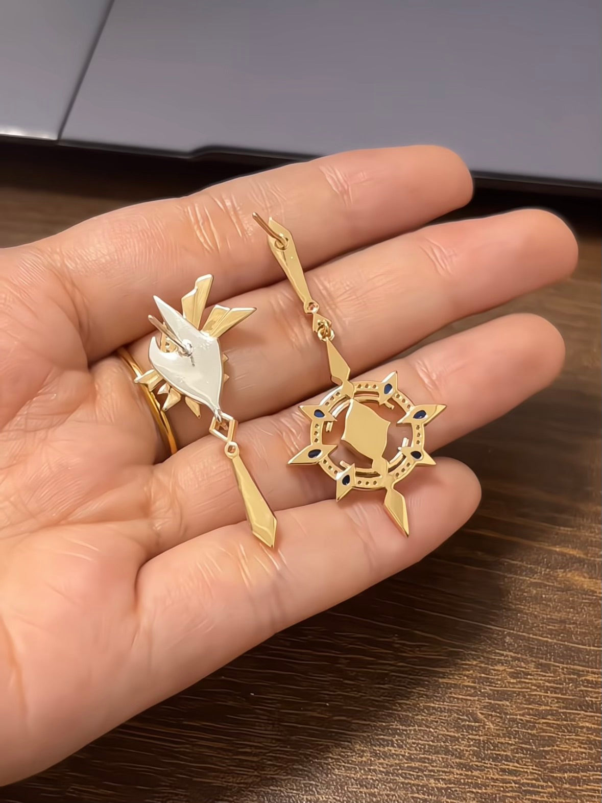 Sunday Inspired Asymmetrical Earrings