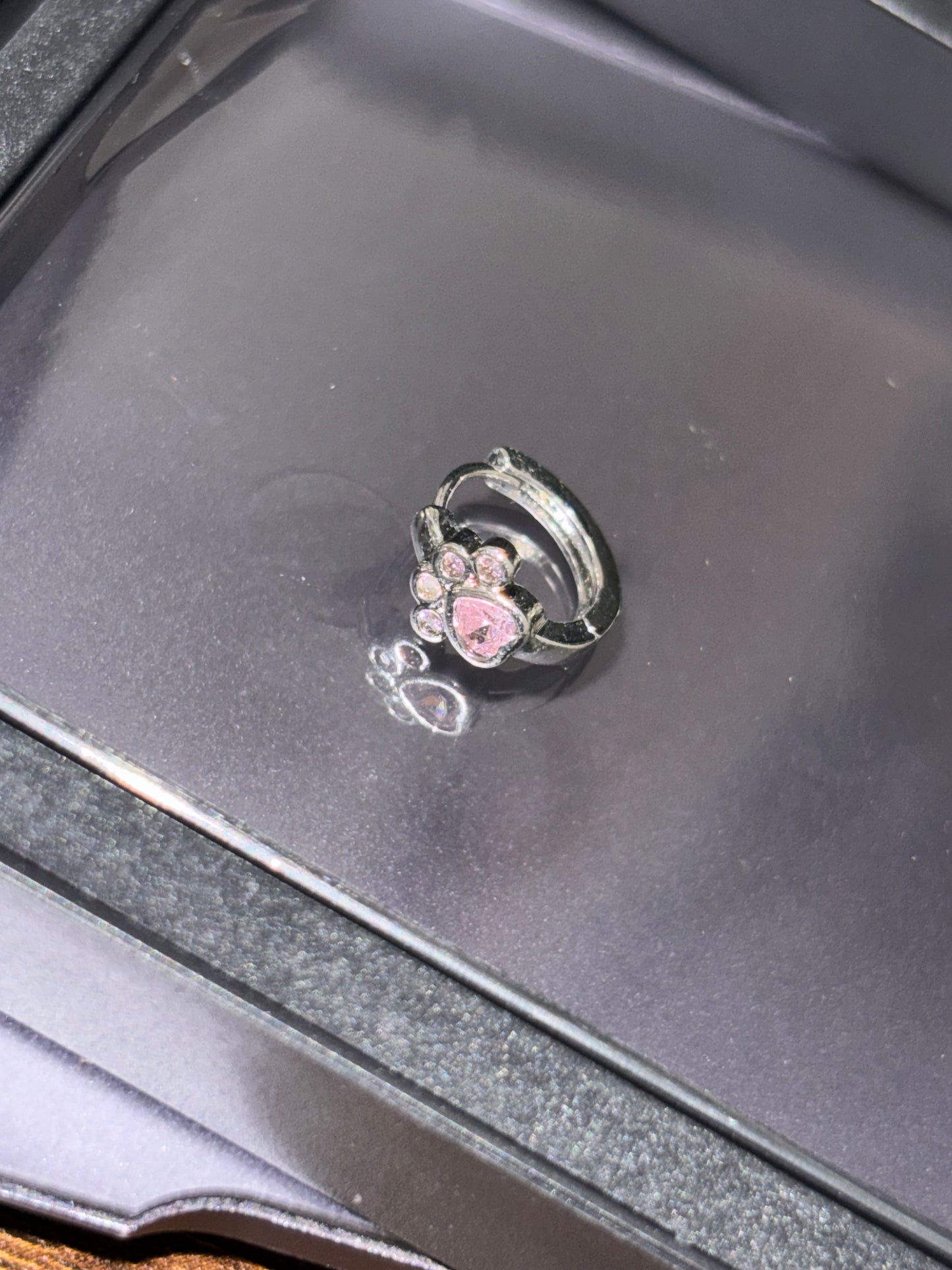 Adorable AFTG The Foxhole Court Paw Stud Earrings