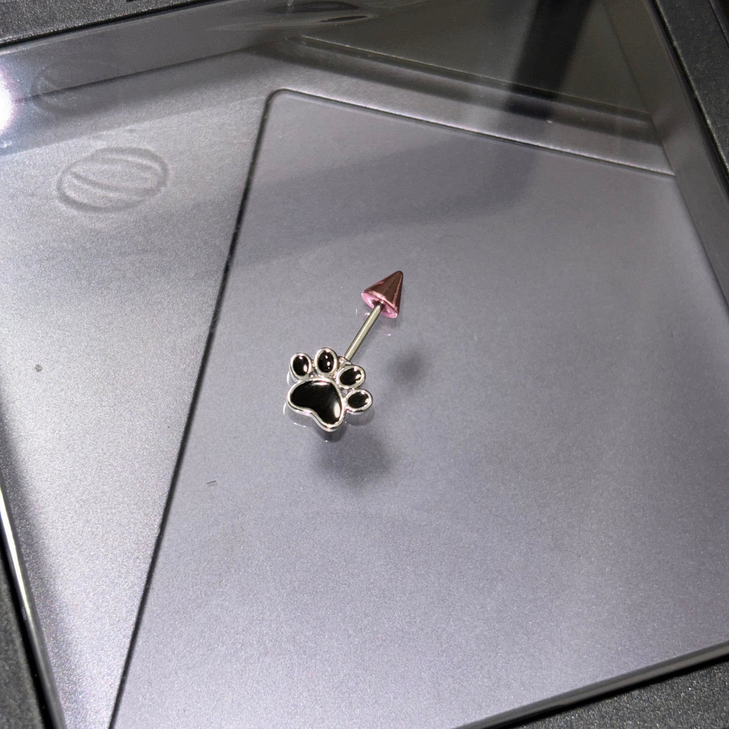 Adorable AFTG The Foxhole Court Paw Stud Earrings