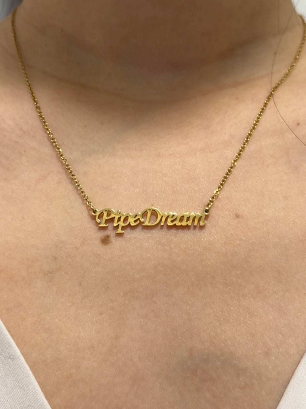 Pipe Dream Stainless Steel Necklace