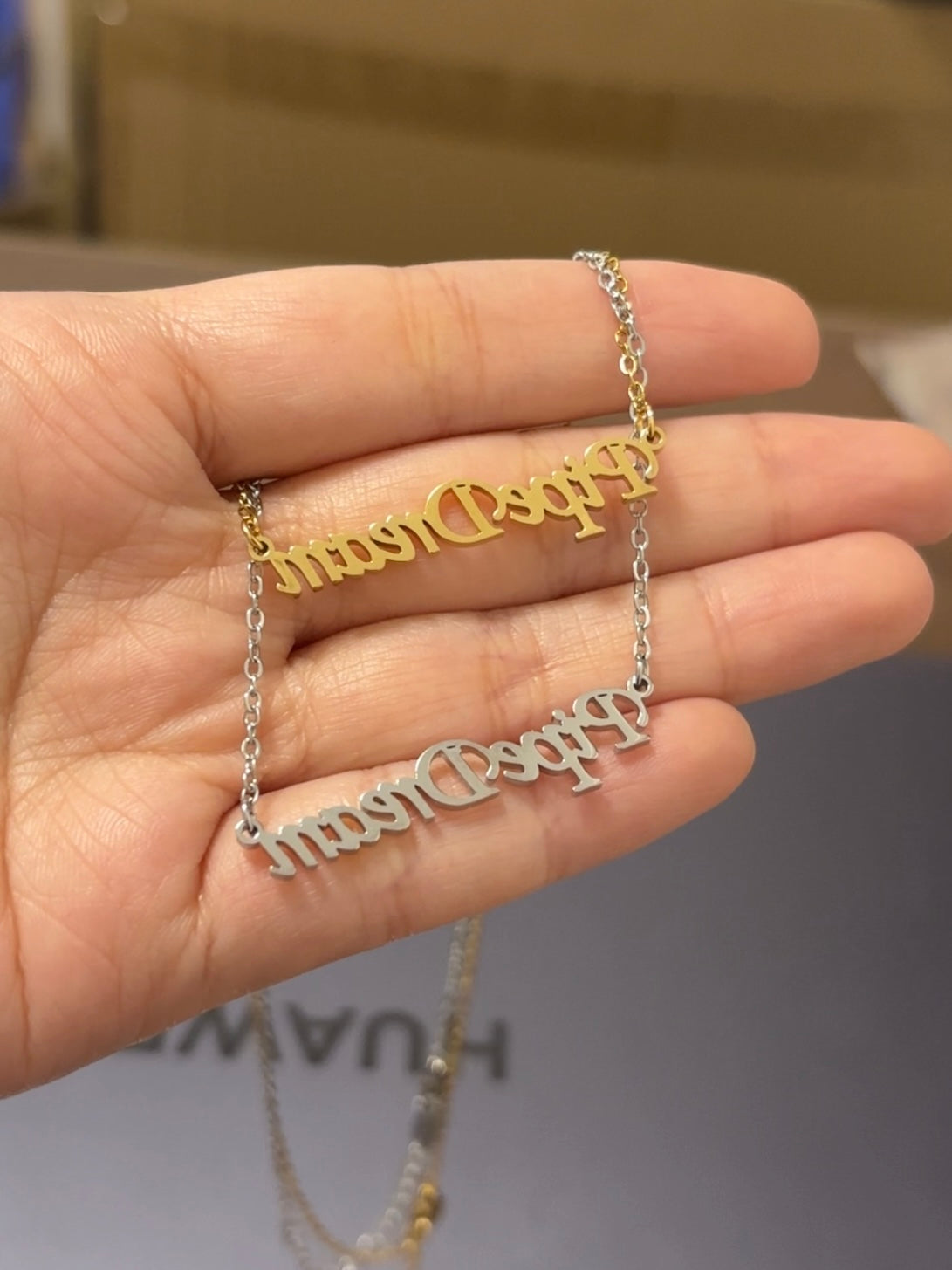 Pipe Dream Stainless Steel Necklace