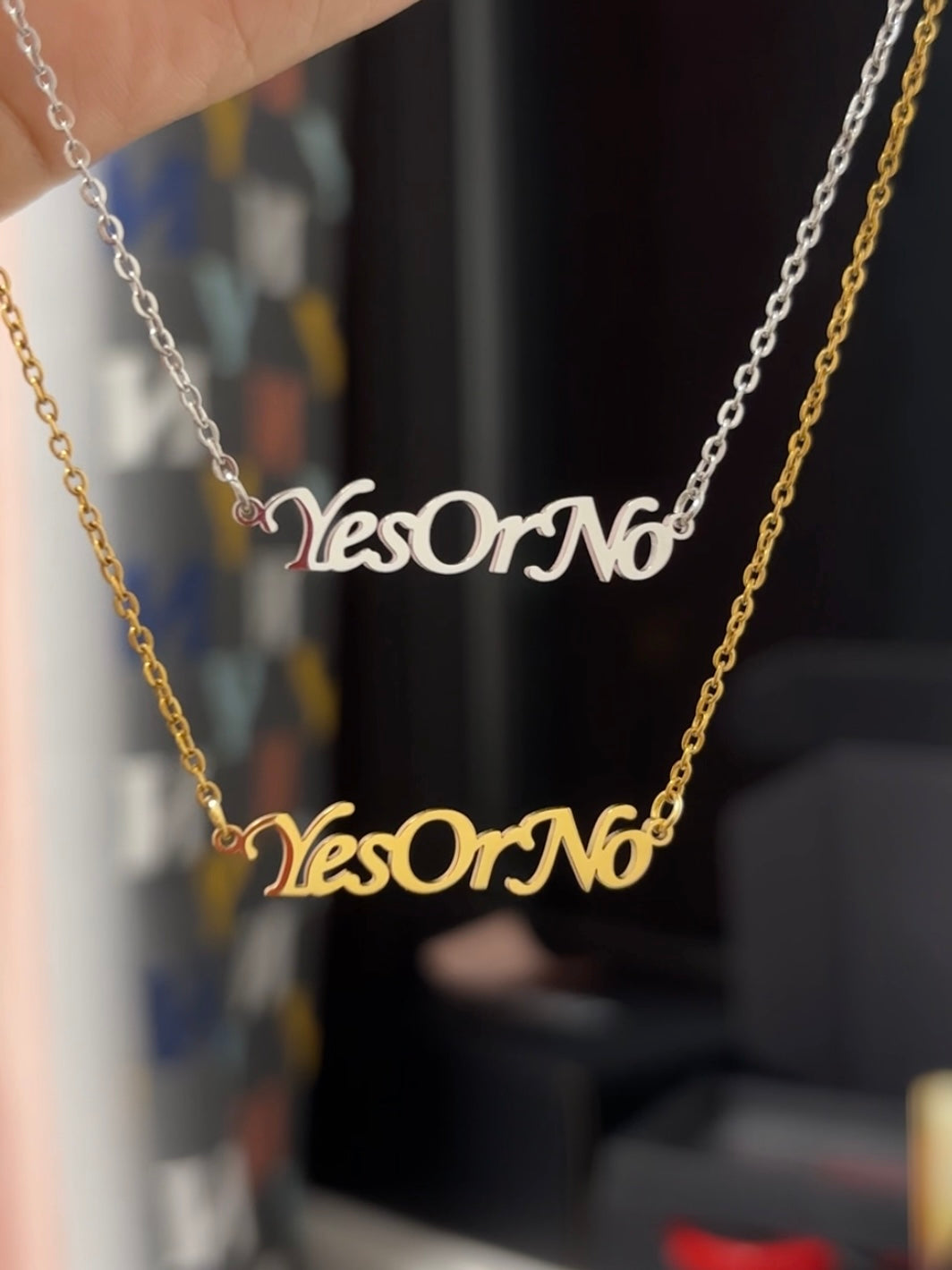 YES OR NO Necklace