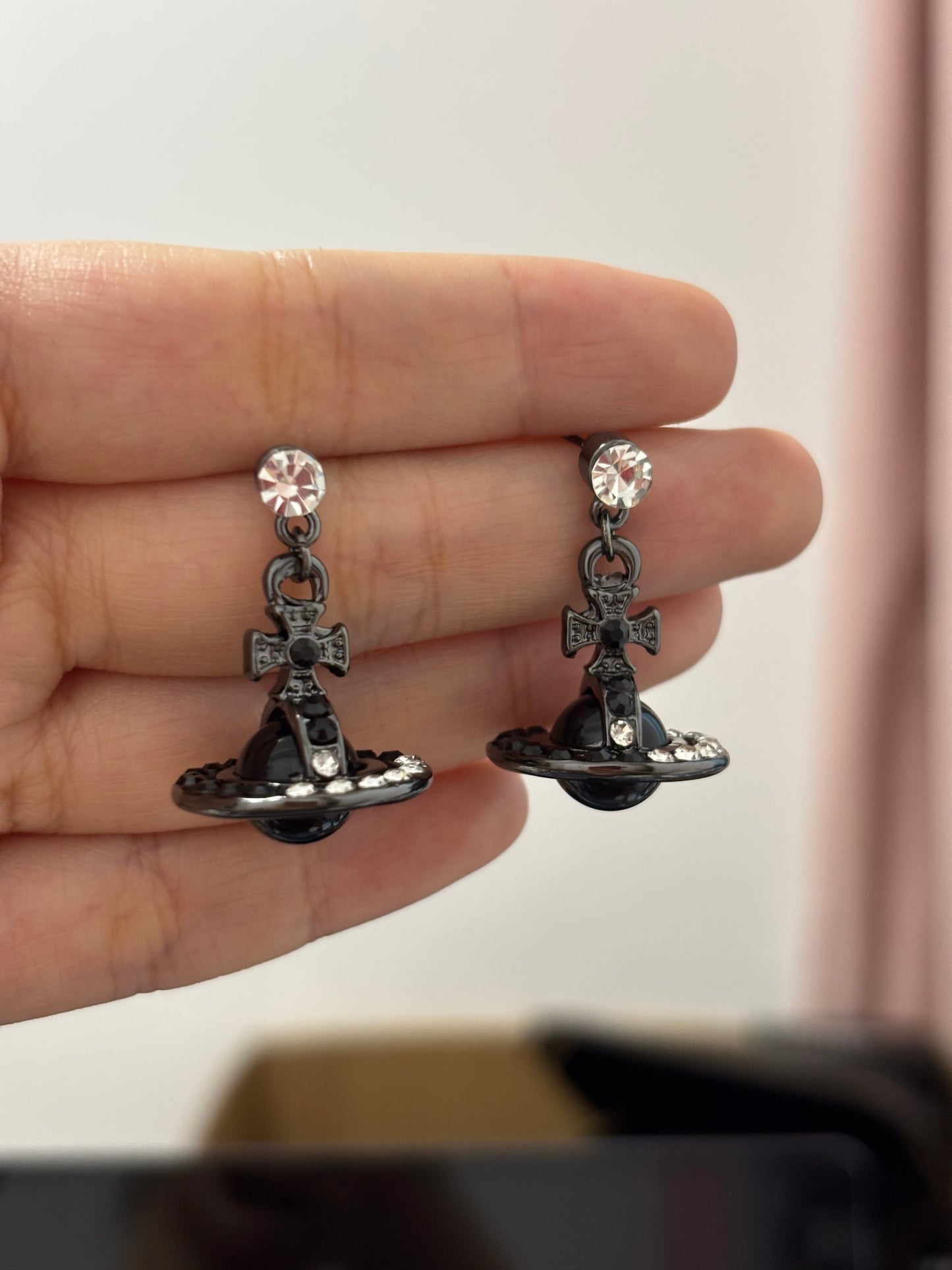 Nana Gothic Saturn Stud Earrings