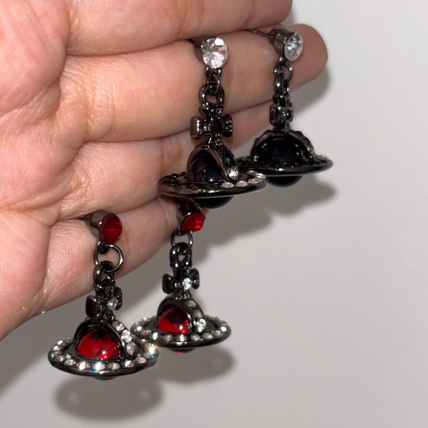 Nana Gothic Saturn Stud Earrings