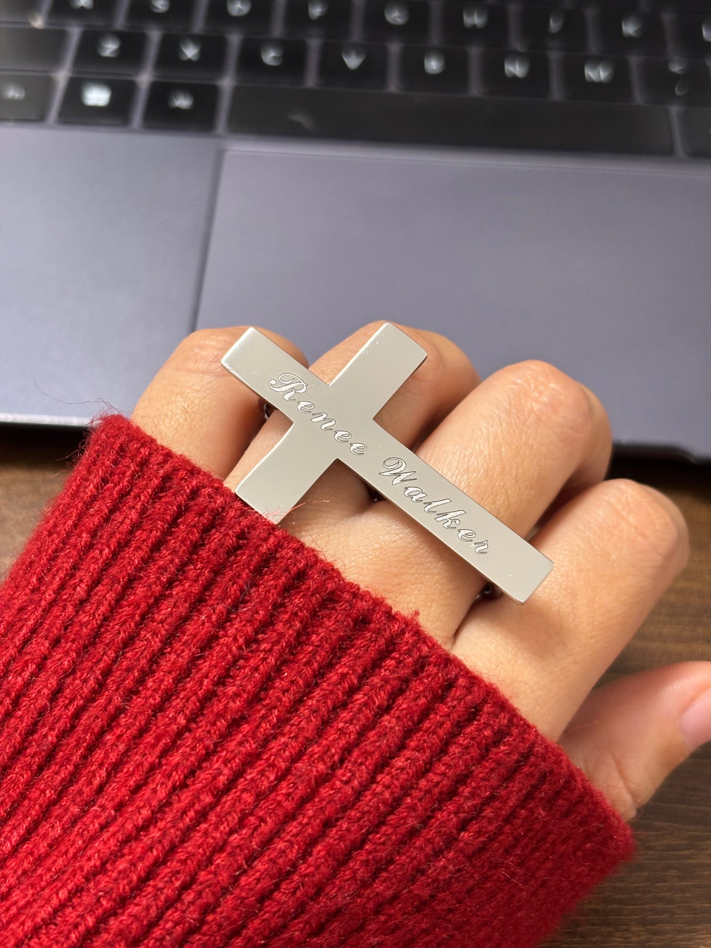 AFTG Renee Walker Double Finger Ring