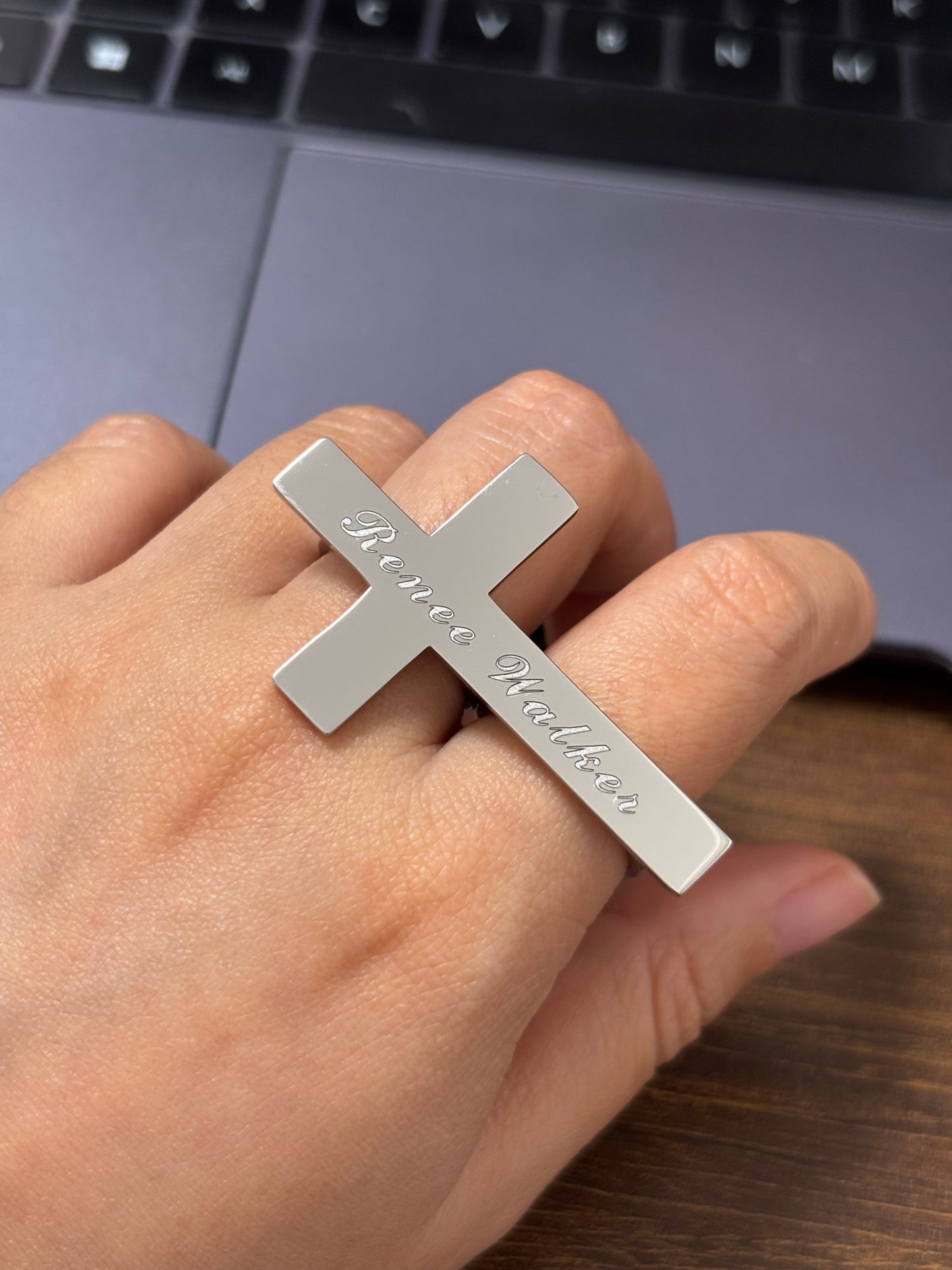 AFTG Renee Walker Double Finger Ring