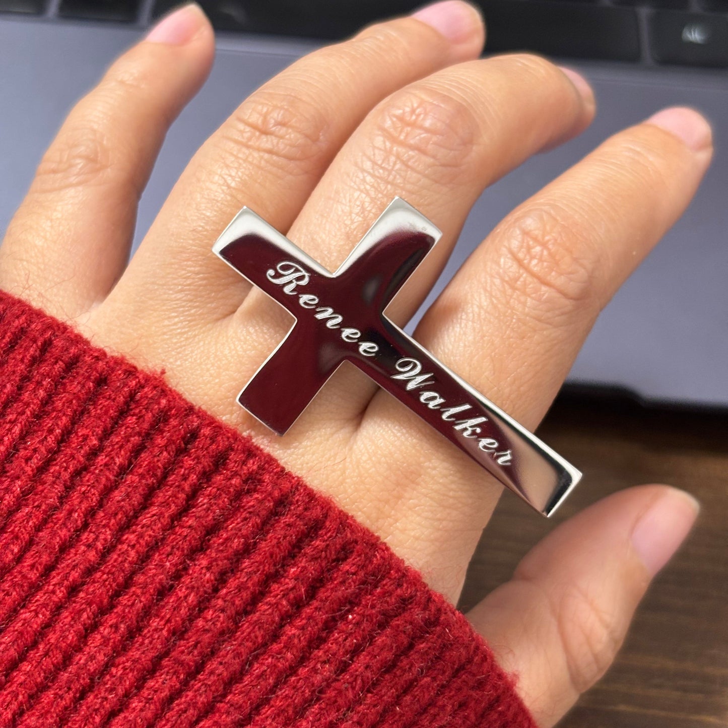 AFTG Renee Walker Double Finger Ring