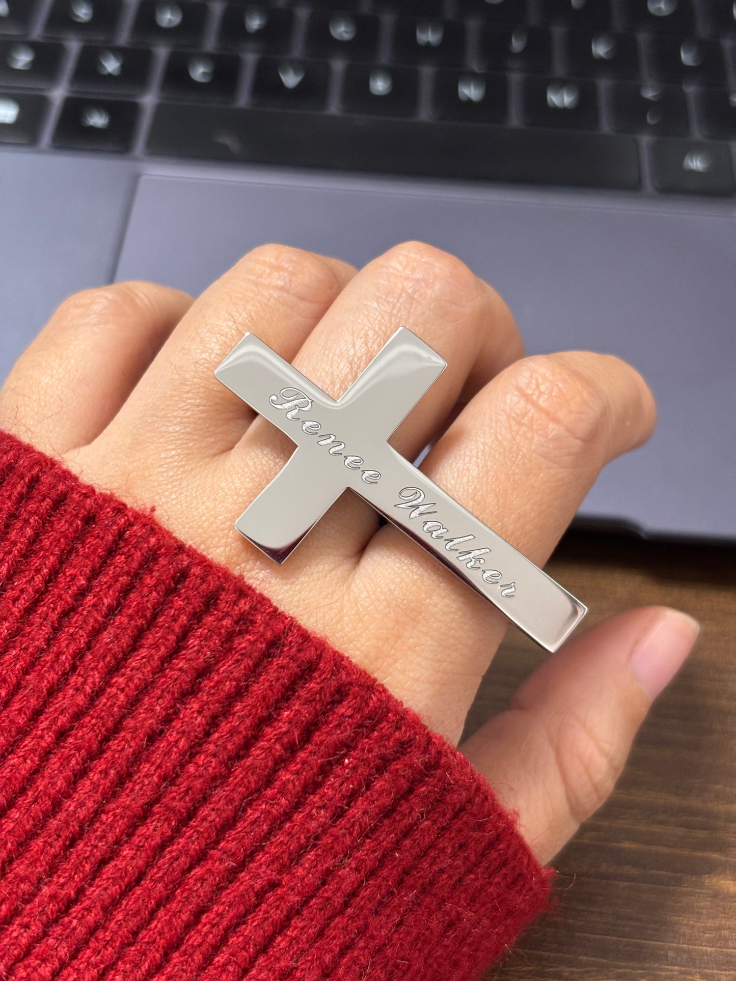 AFTG Renee Walker Double Finger Ring