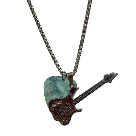 Alice Guitar Pick Necklaces