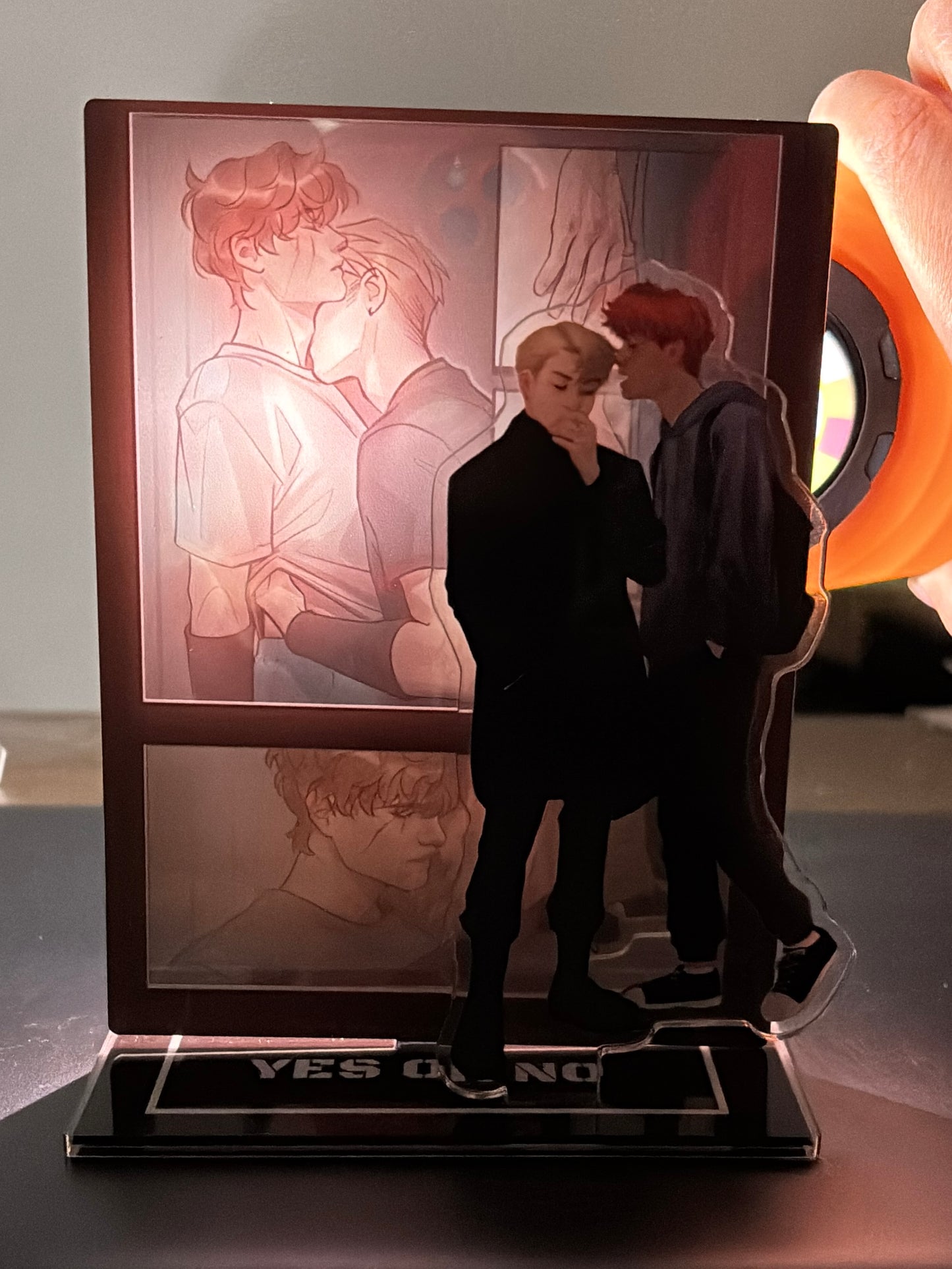 AFTG Andrew & Neil Acrylic Standing Sign  Mirror