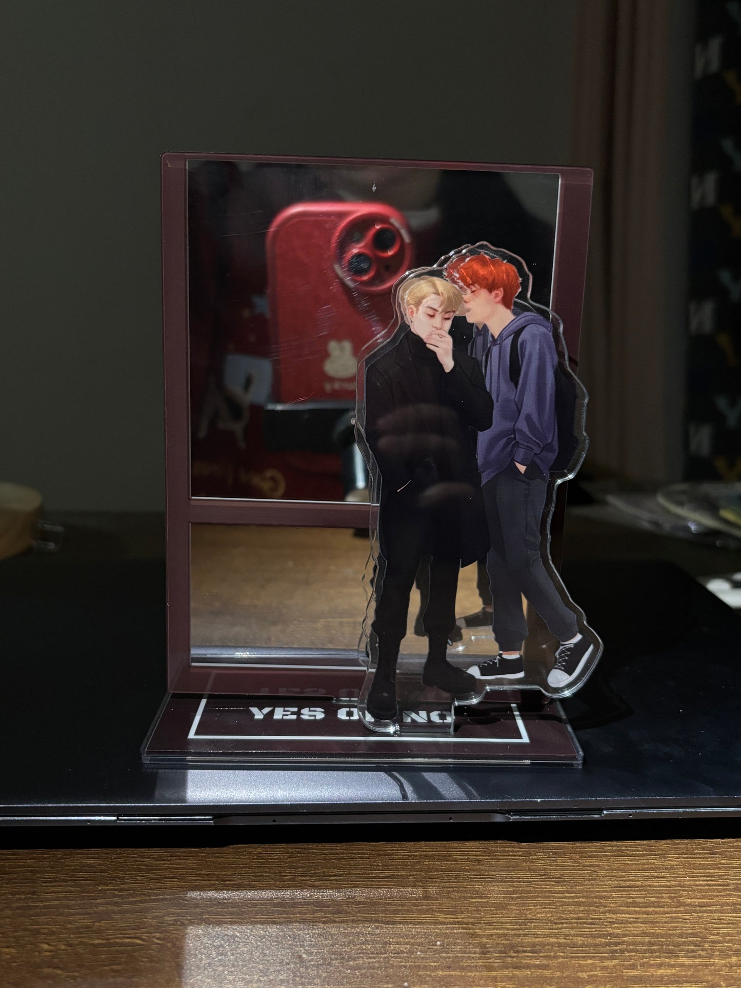 AFTG Andrew & Neil Acrylic Standing Sign  Mirror