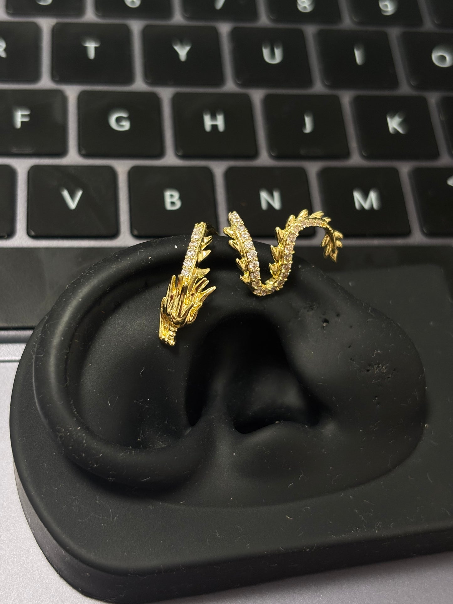 Zhongli Inspired Earrings · Genshin Fan-made