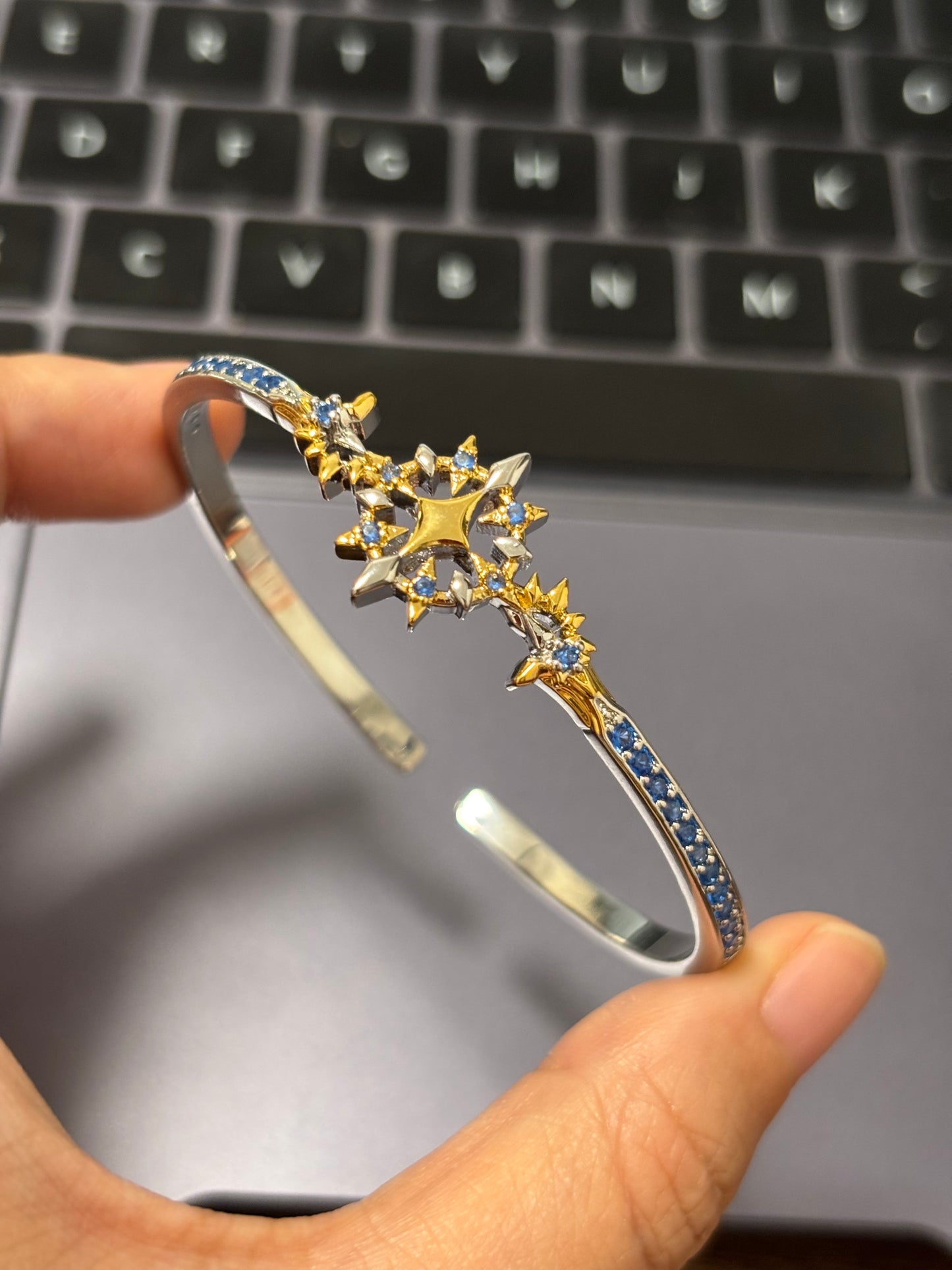 Phainon Inspired Rhinestone Bracelet · Honkai: Star Rail Fan Art · Unofficial