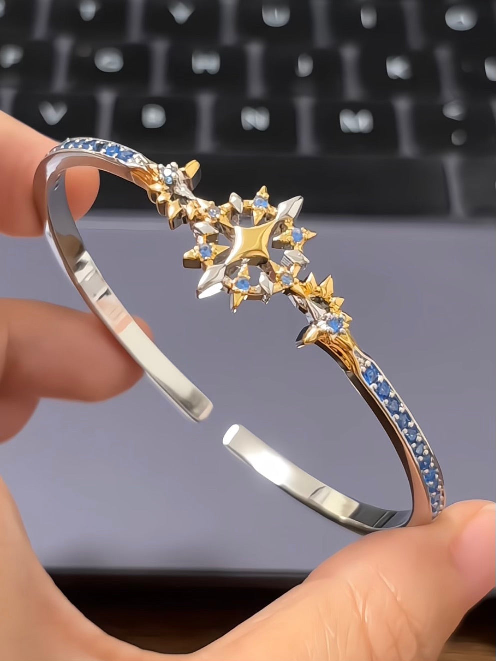 Phainon Inspired Rhinestone Bracelet · Honkai: Star Rail Fan Art · Unofficial