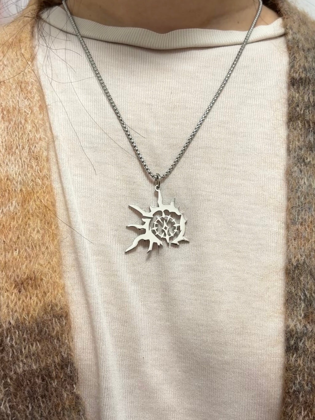 HSR Phainon Light Stainless Steel Necklace