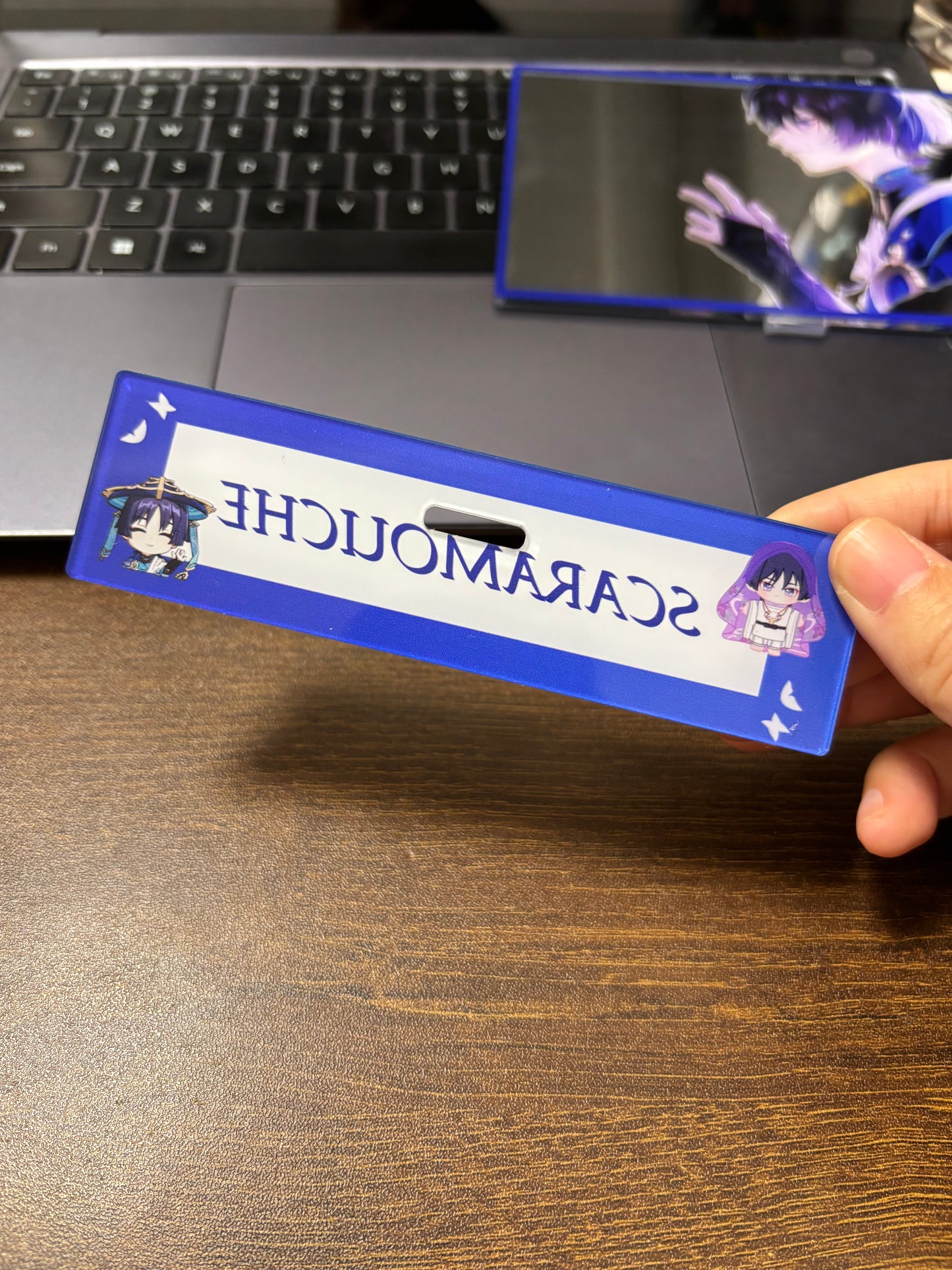 Genshin Scaramouche Acrylic Mirror