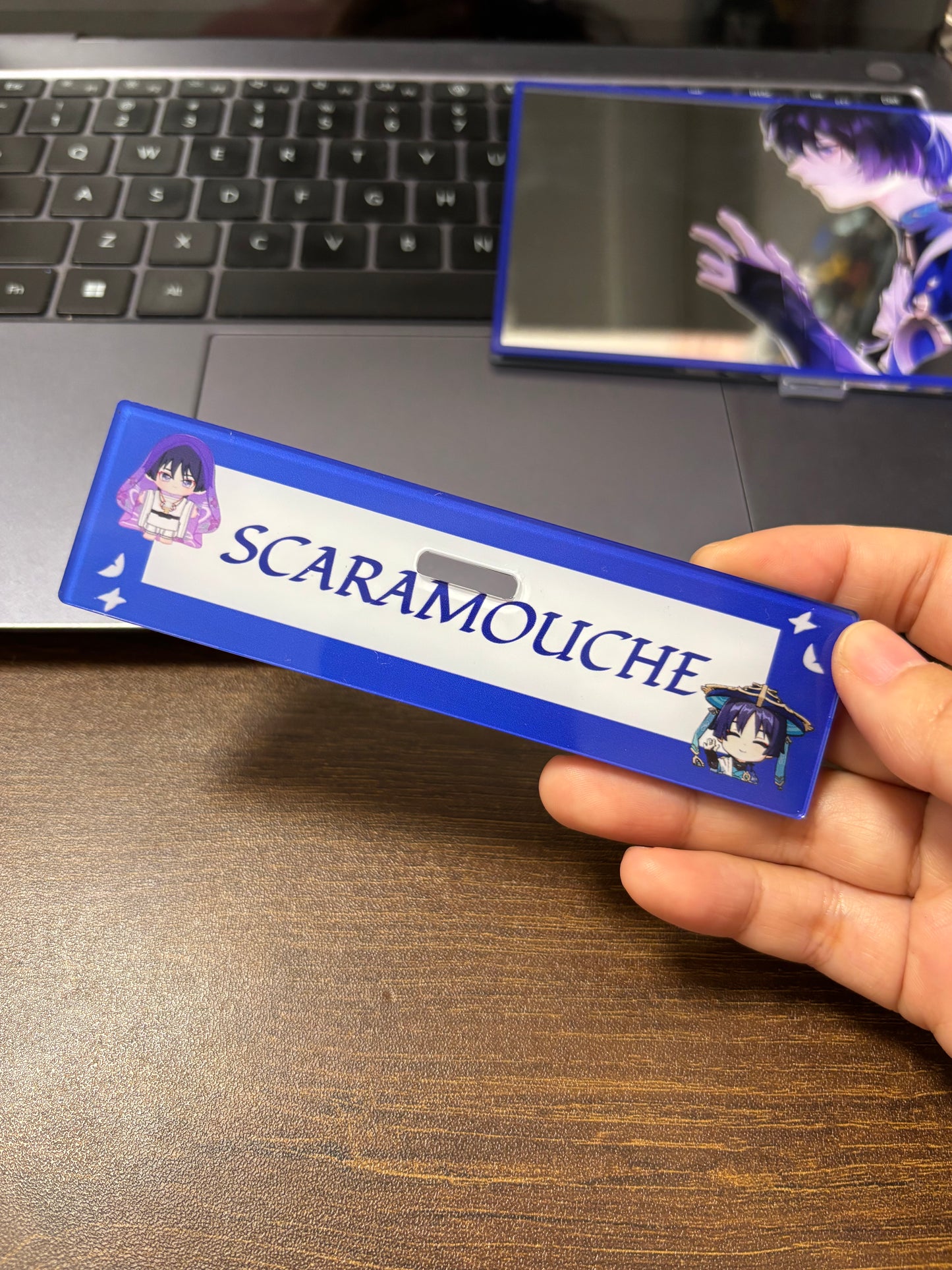 Genshin Scaramouche Acrylic Mirror