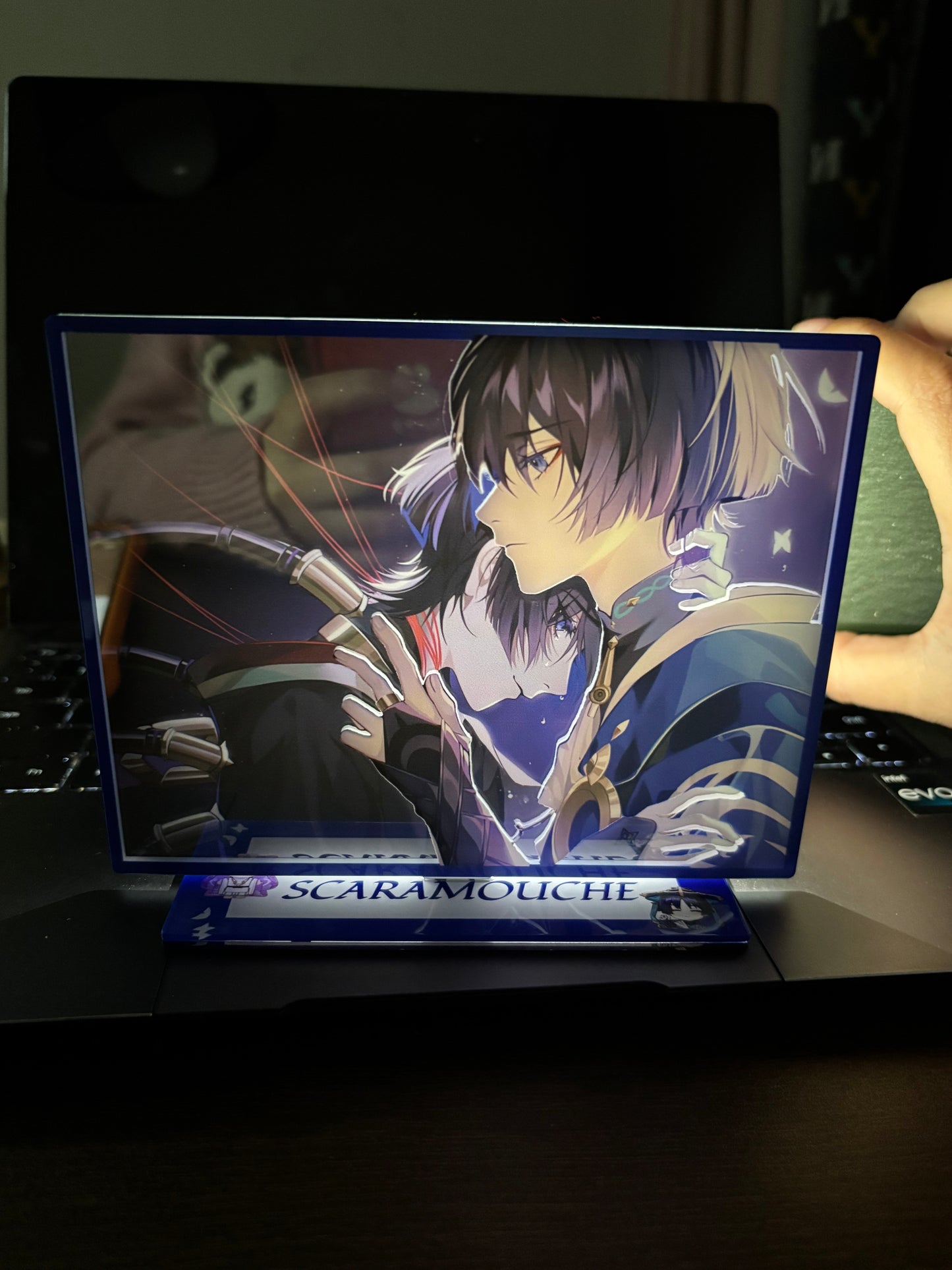 Genshin Scaramouche Acrylic Mirror