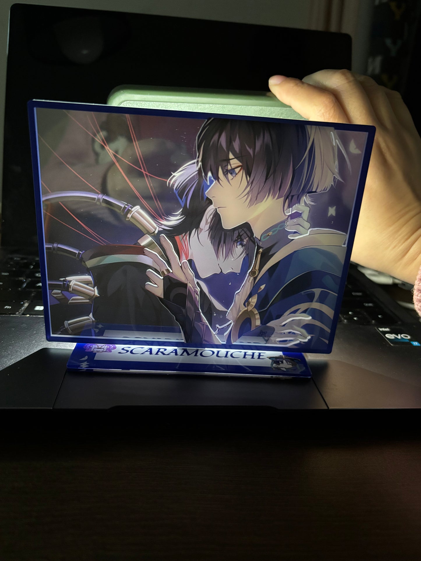 Genshin Scaramouche Acrylic Mirror