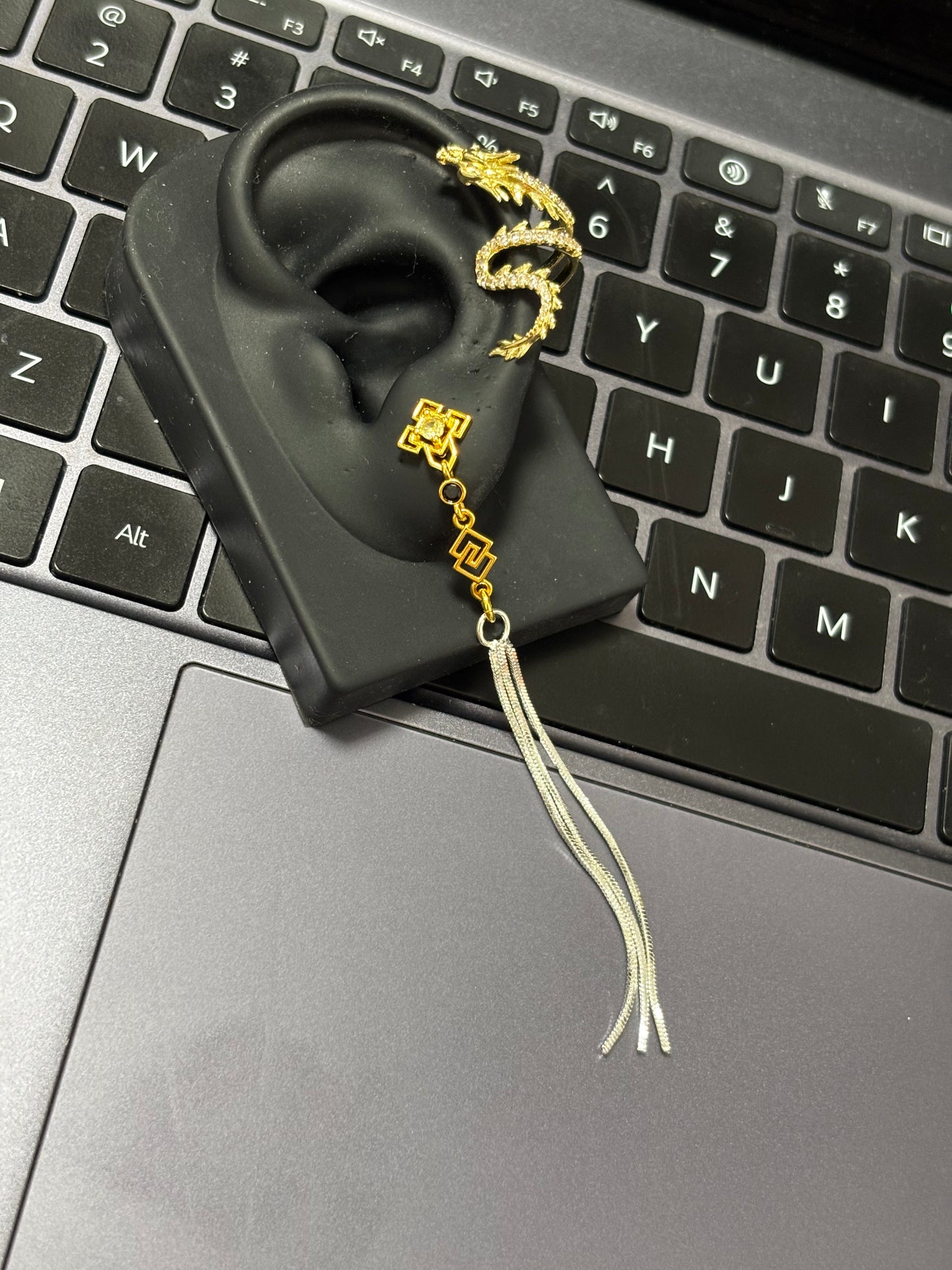 Zhongli Inspired Earrings · Genshin Fan-made