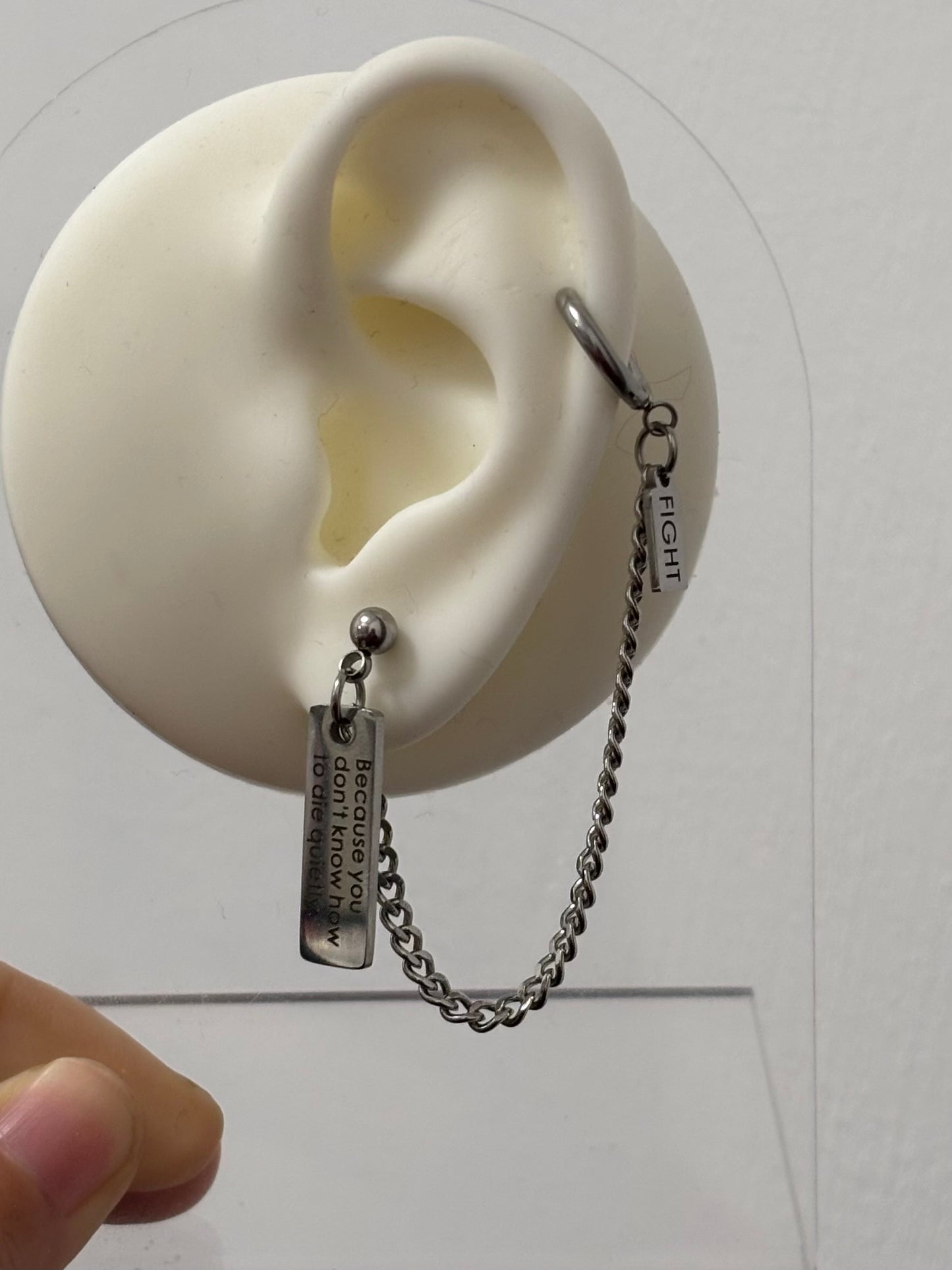 Designer AFTG Fight Earring