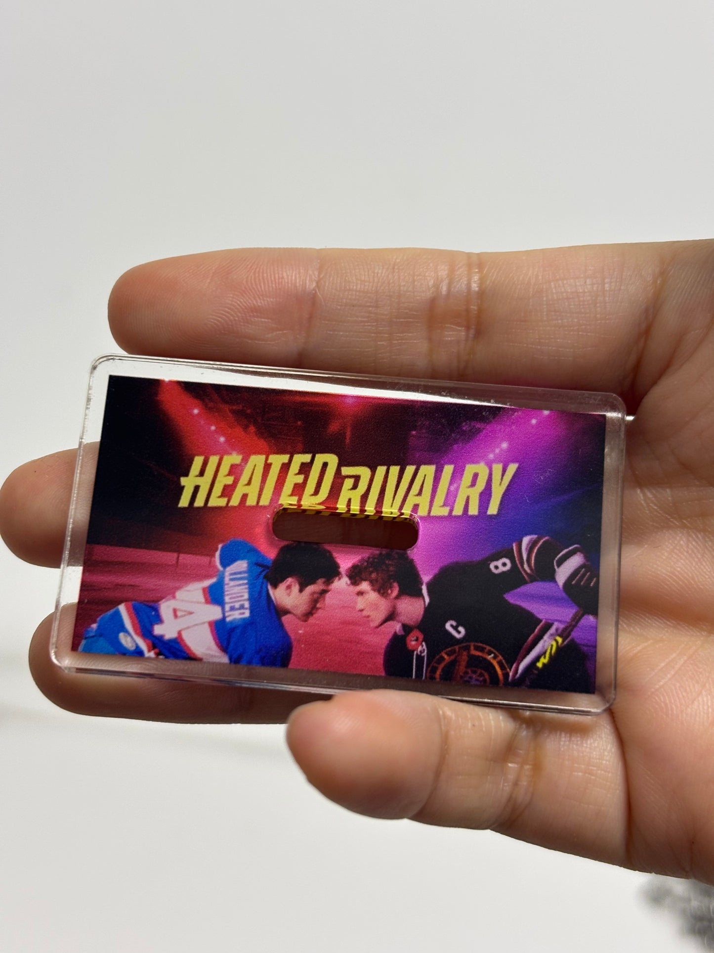 Heated Rivalry Ilya Shane Kiss Acrylic Standing Sign