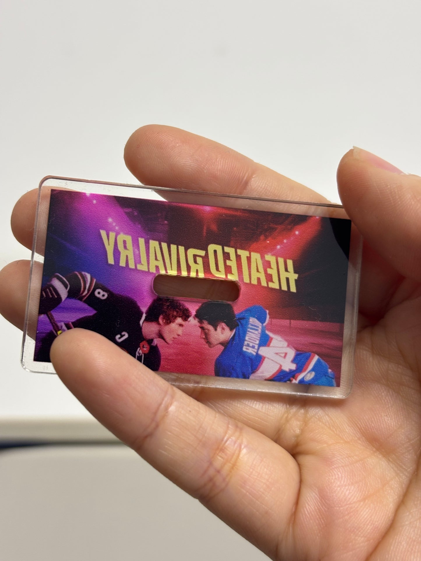 Heated Rivalry Ilya Shane Kiss Acrylic Standing Sign