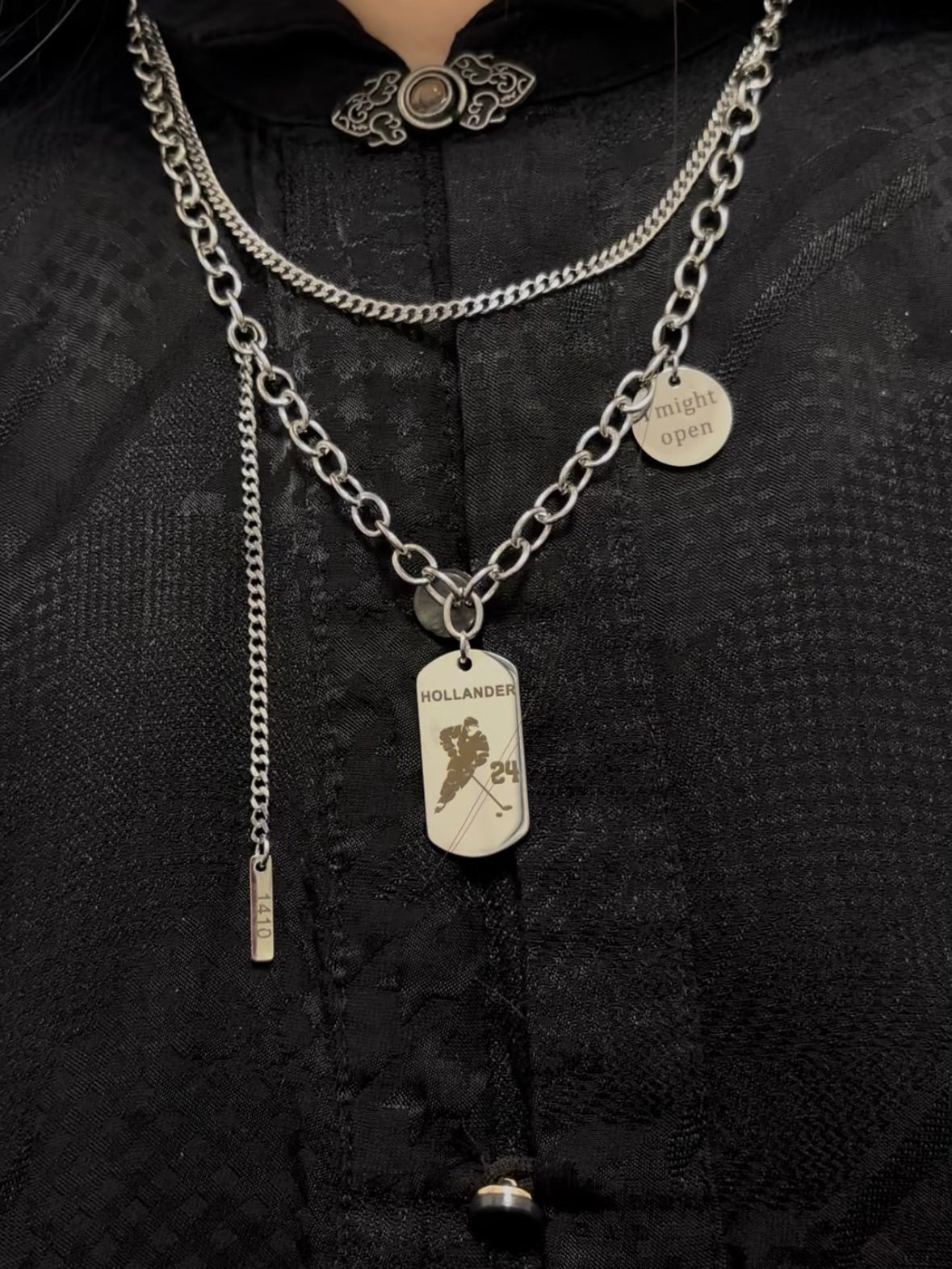 Heated Rivalry Ilya Shane Couple Necklaces