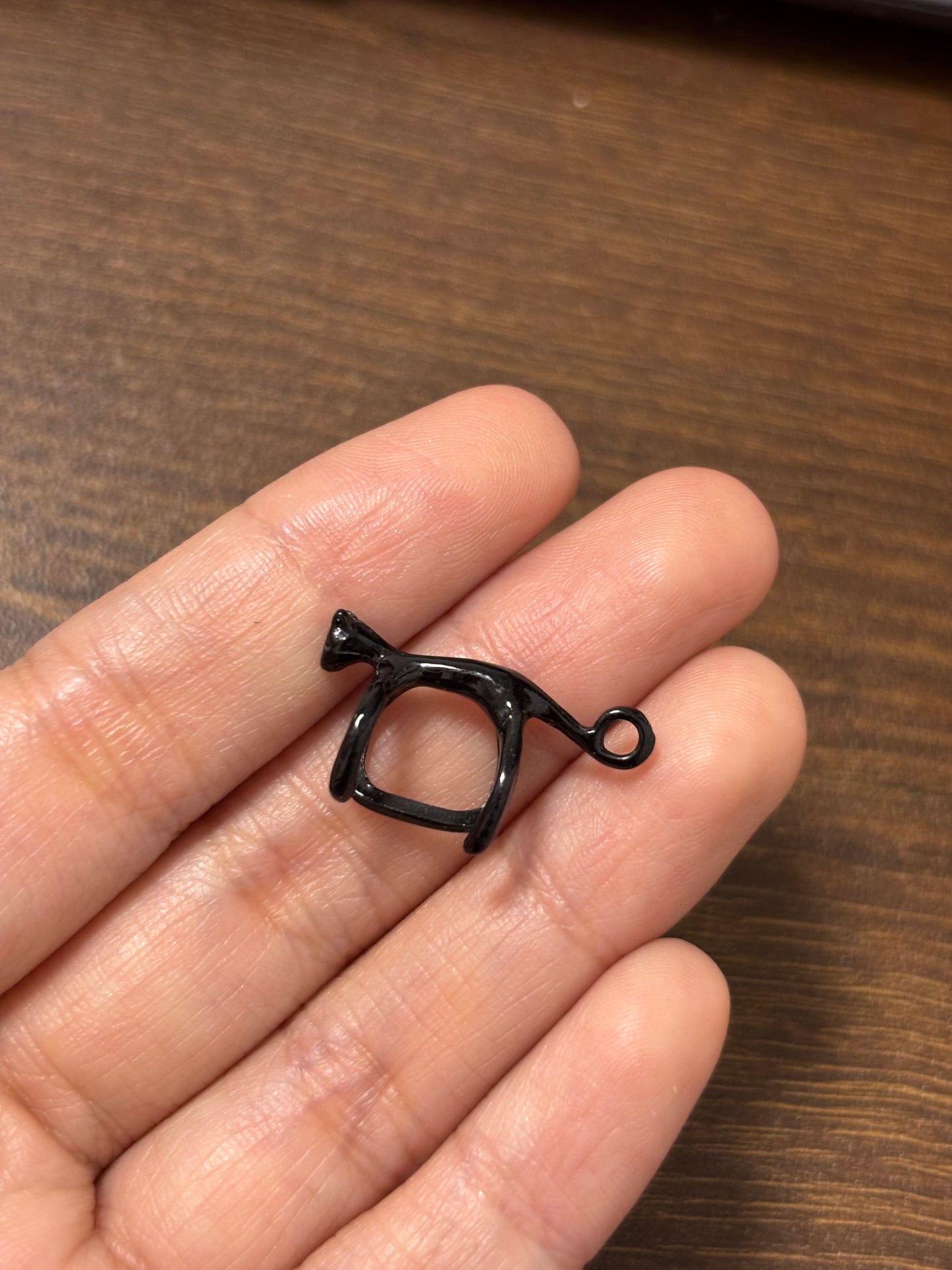 Designer Cat Stretching Ear Cuff